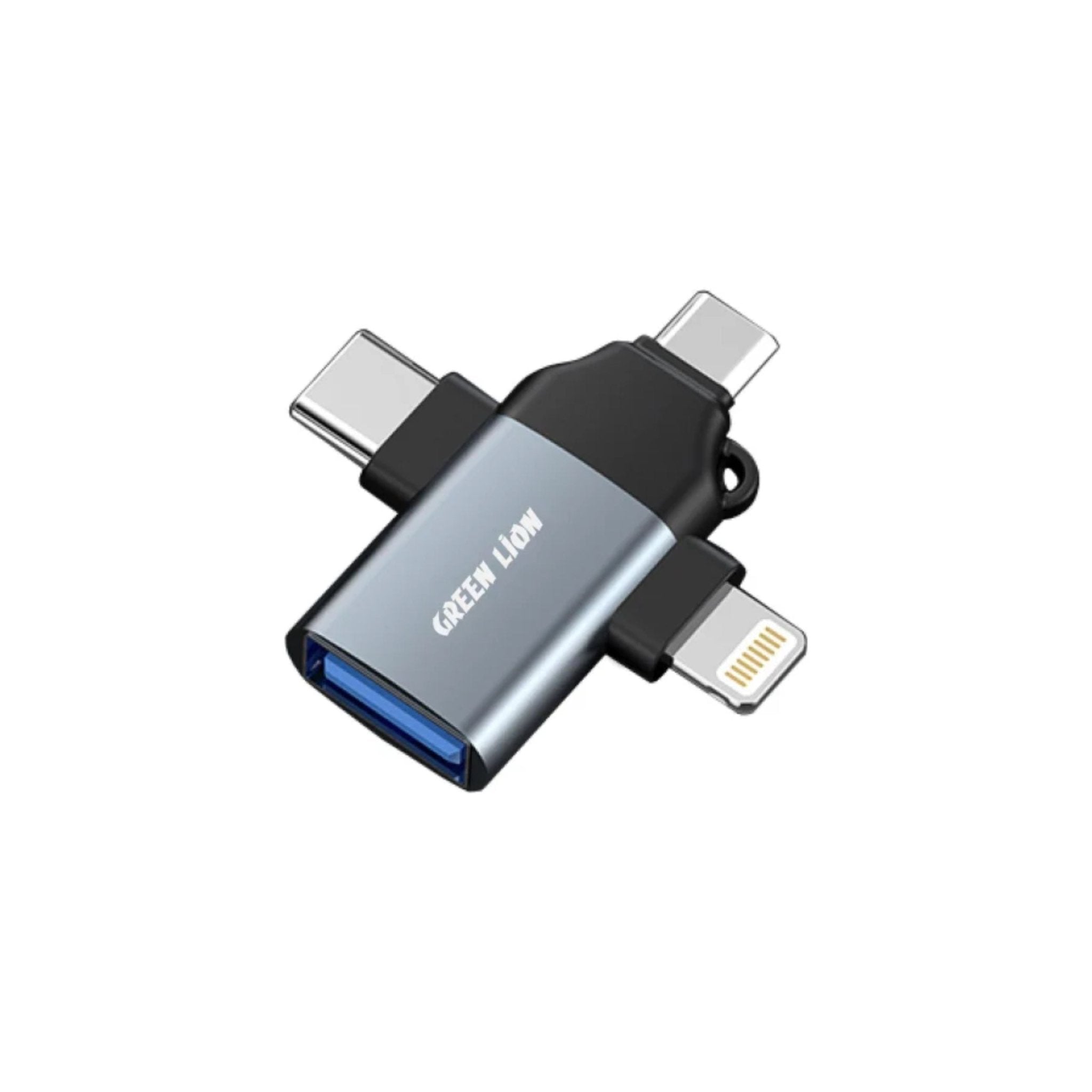 Green Lion 3 in 1 OTG - Gray