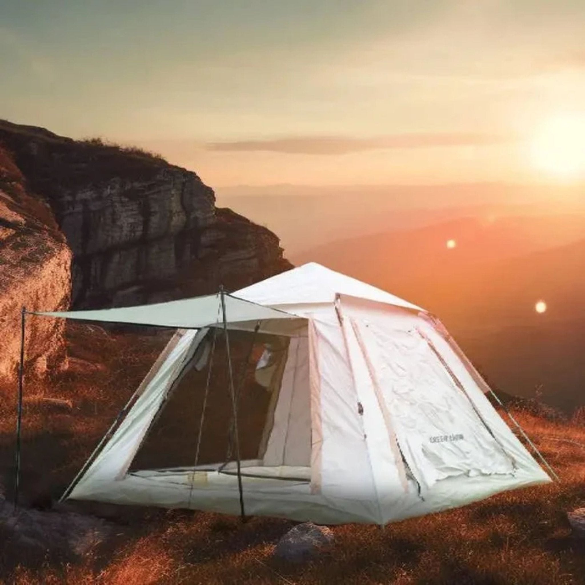 Green Lion Camping Tent 5-6 People GT-6 GL-T028 - Beige