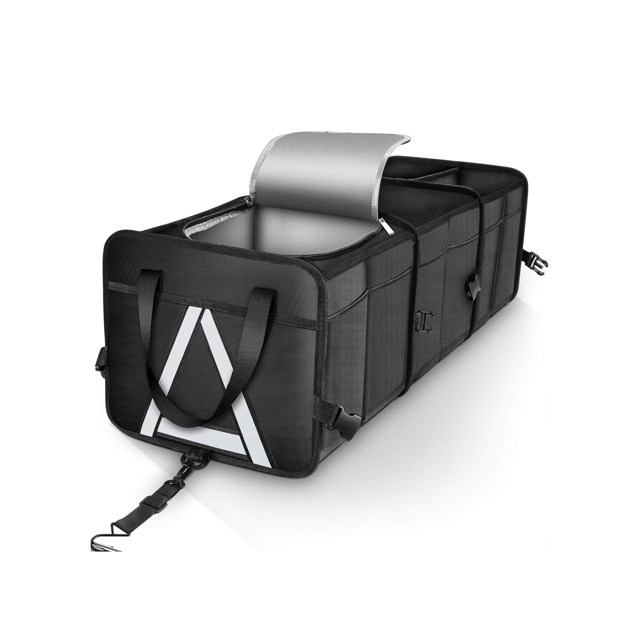 Green Lion Car Trunk Organizer 80L - Black