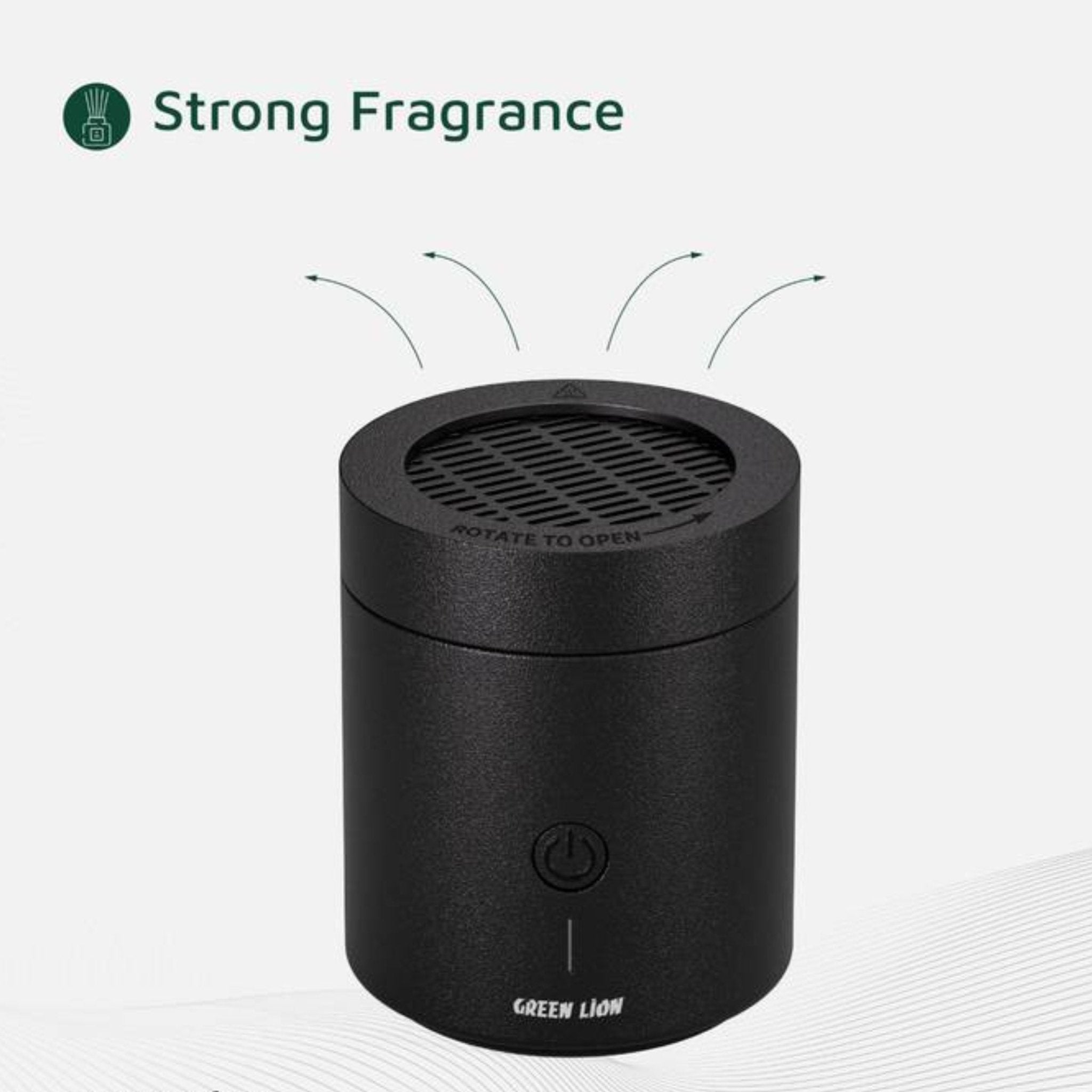 Green Lion Dune Bakhour Incense Burner - Black