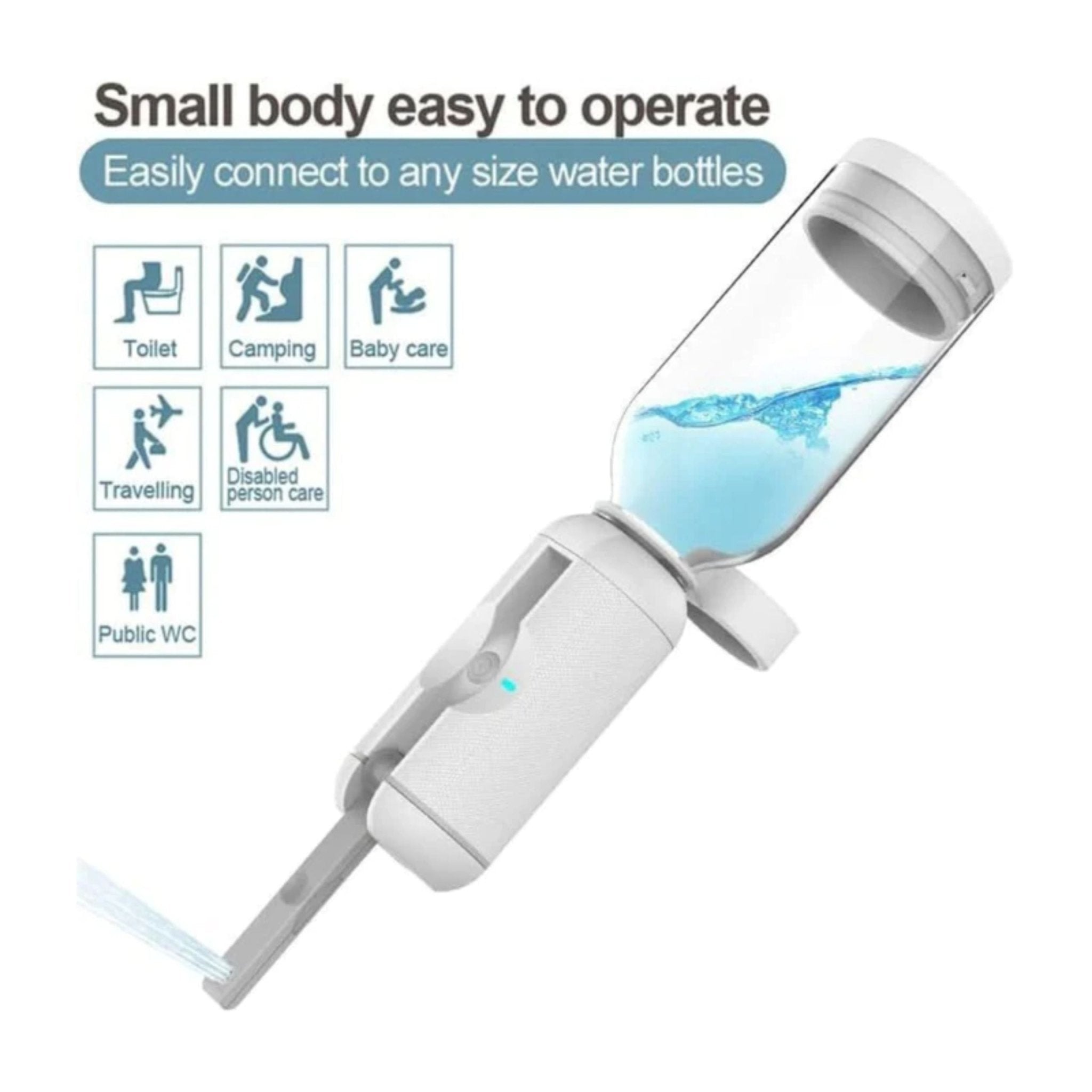 Green Lion Electric Pocket Bidet - White