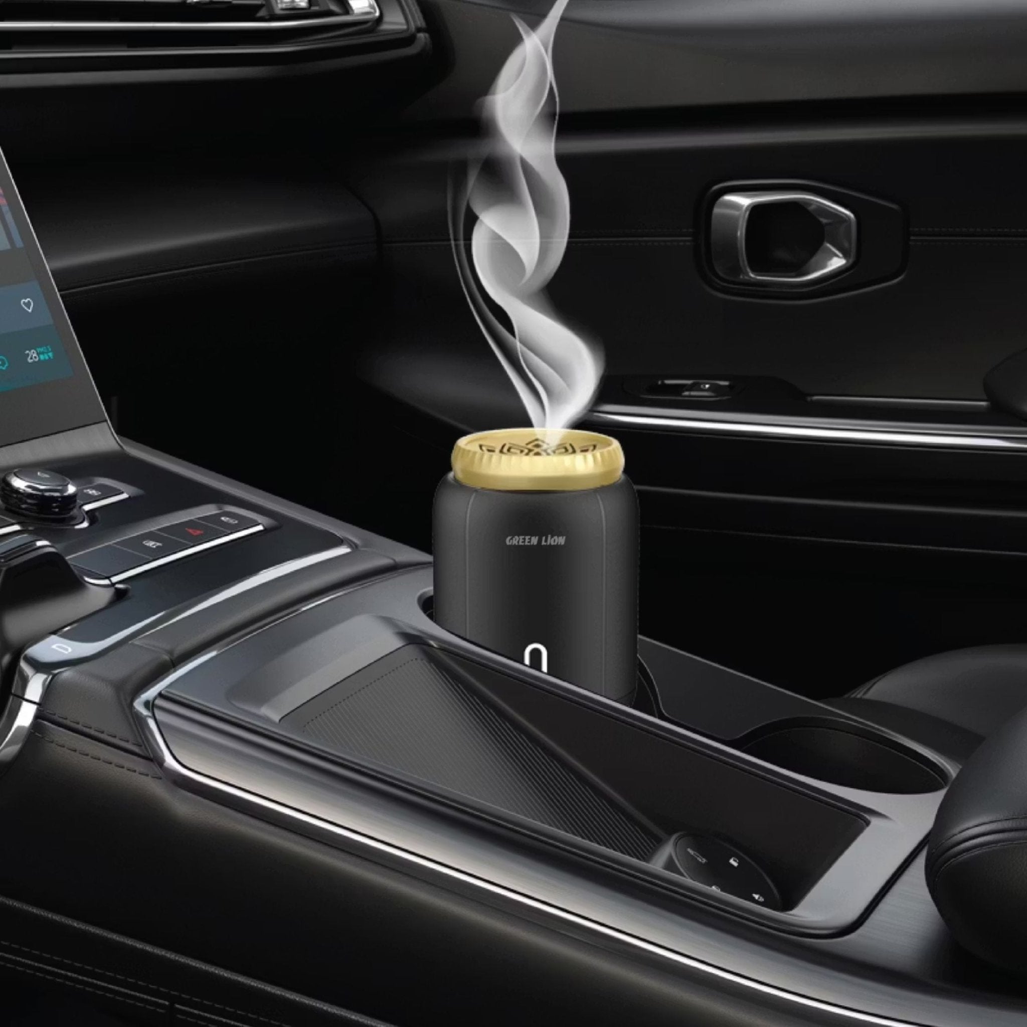 Green Lion Ember Bakhour Burner - Black