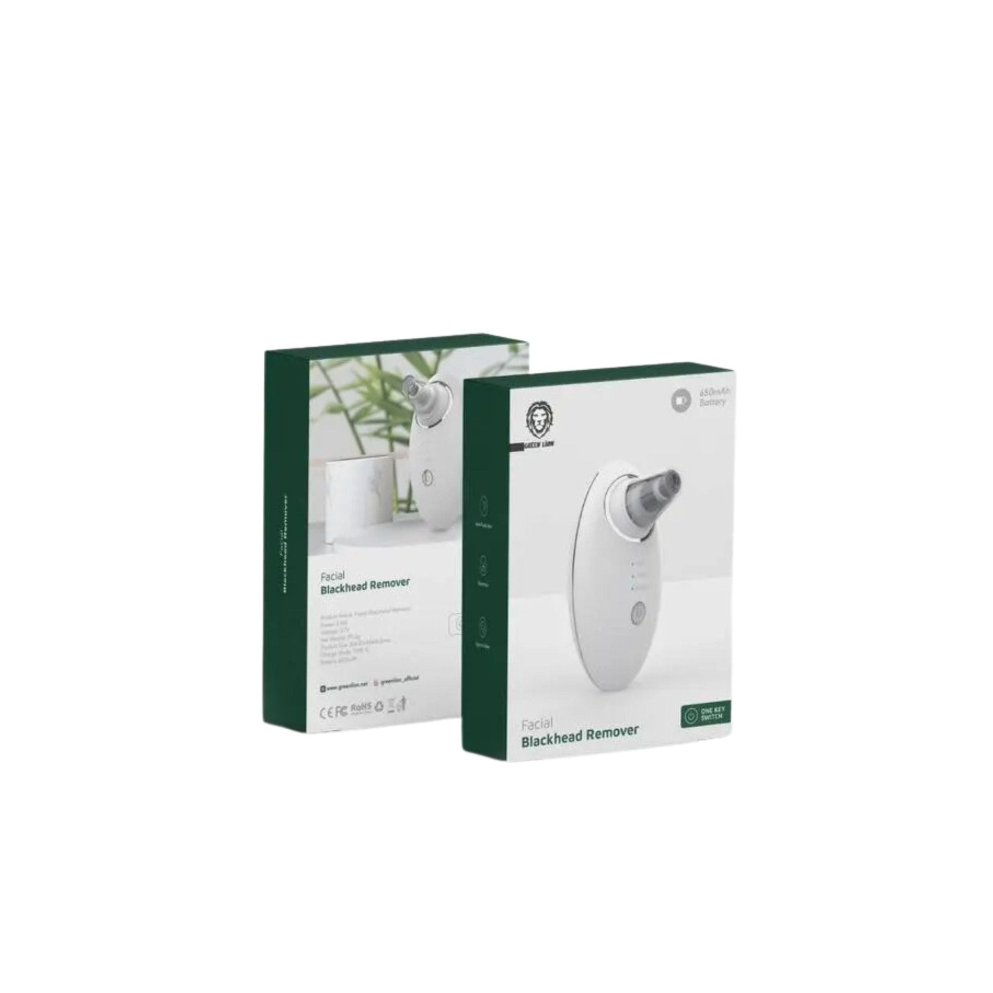 Green Lion Facial Blackhead Remover 650mAh 2.5W - White