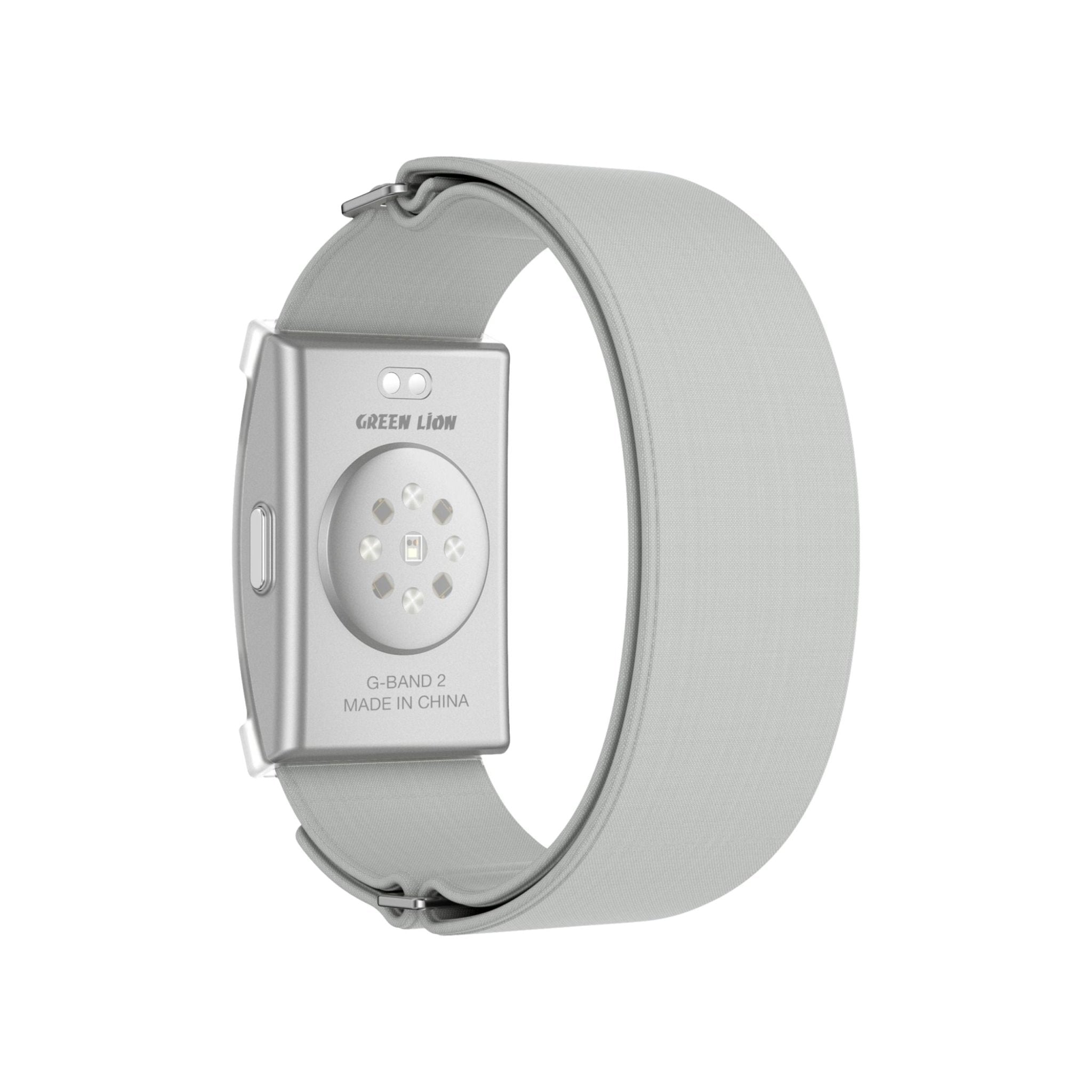 Green Lion Fit Wear Smart Fitness Band - White