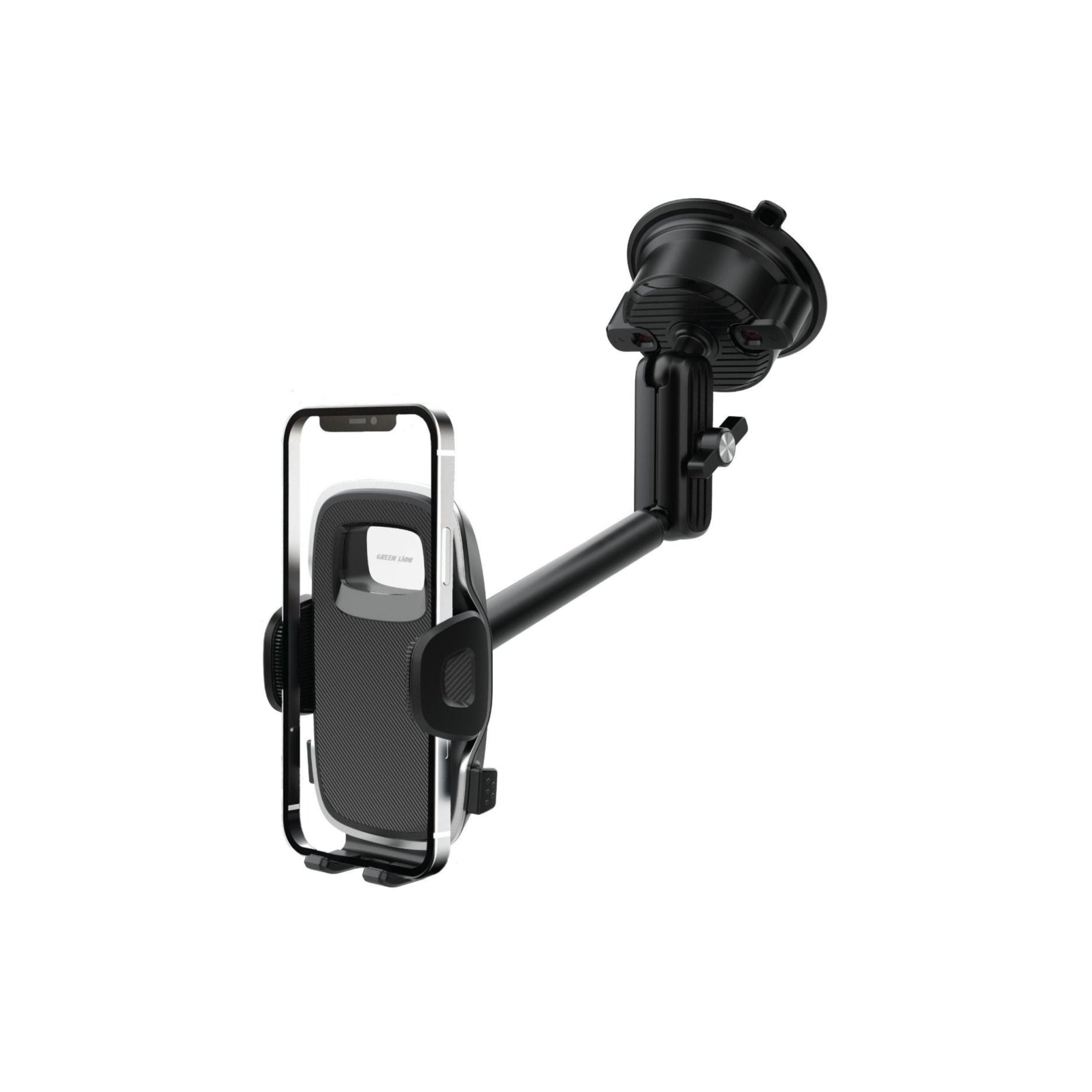 Green Lion GX-38 Suction Phone Holder - Black