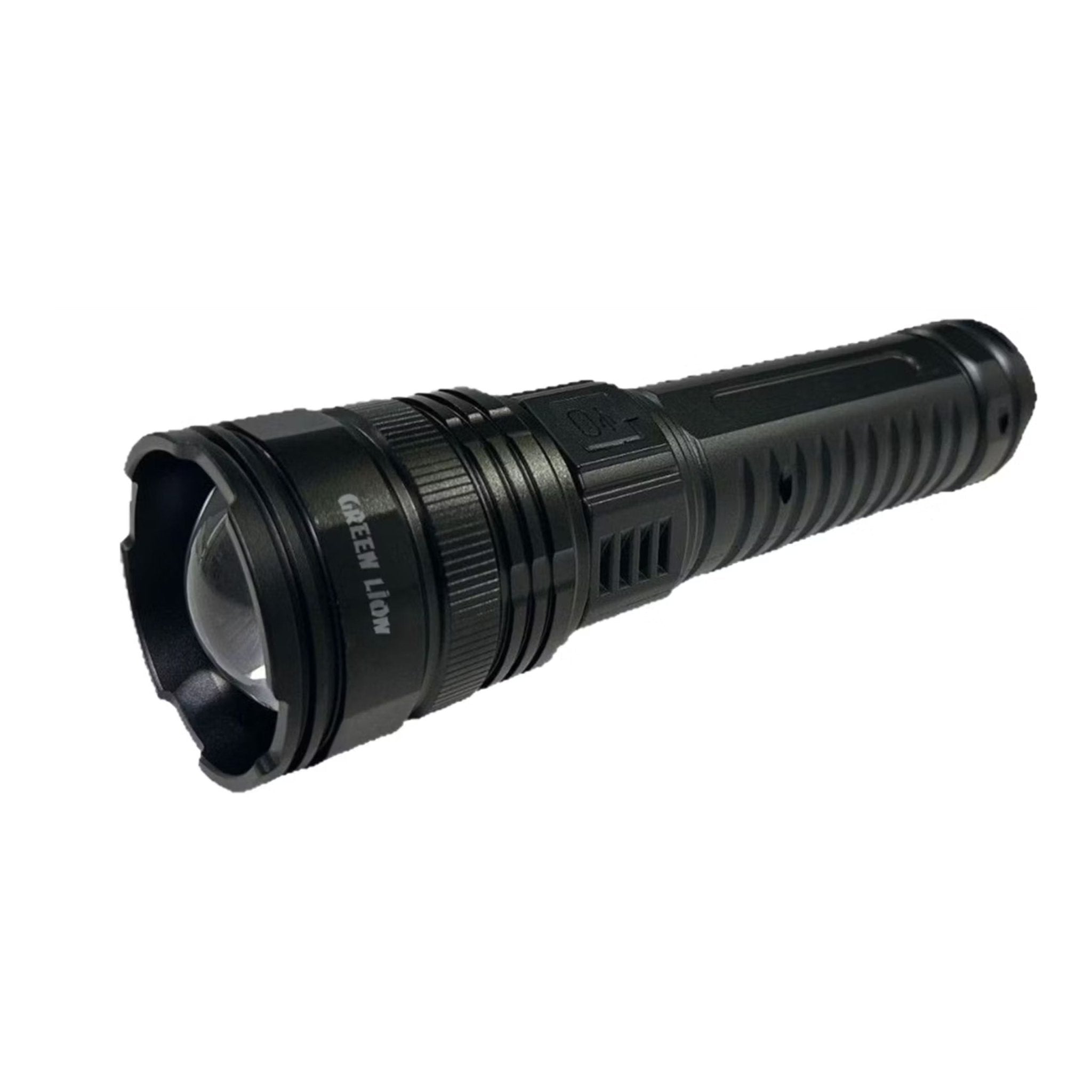 Green Lion Hyper Ray LED Torch - Black