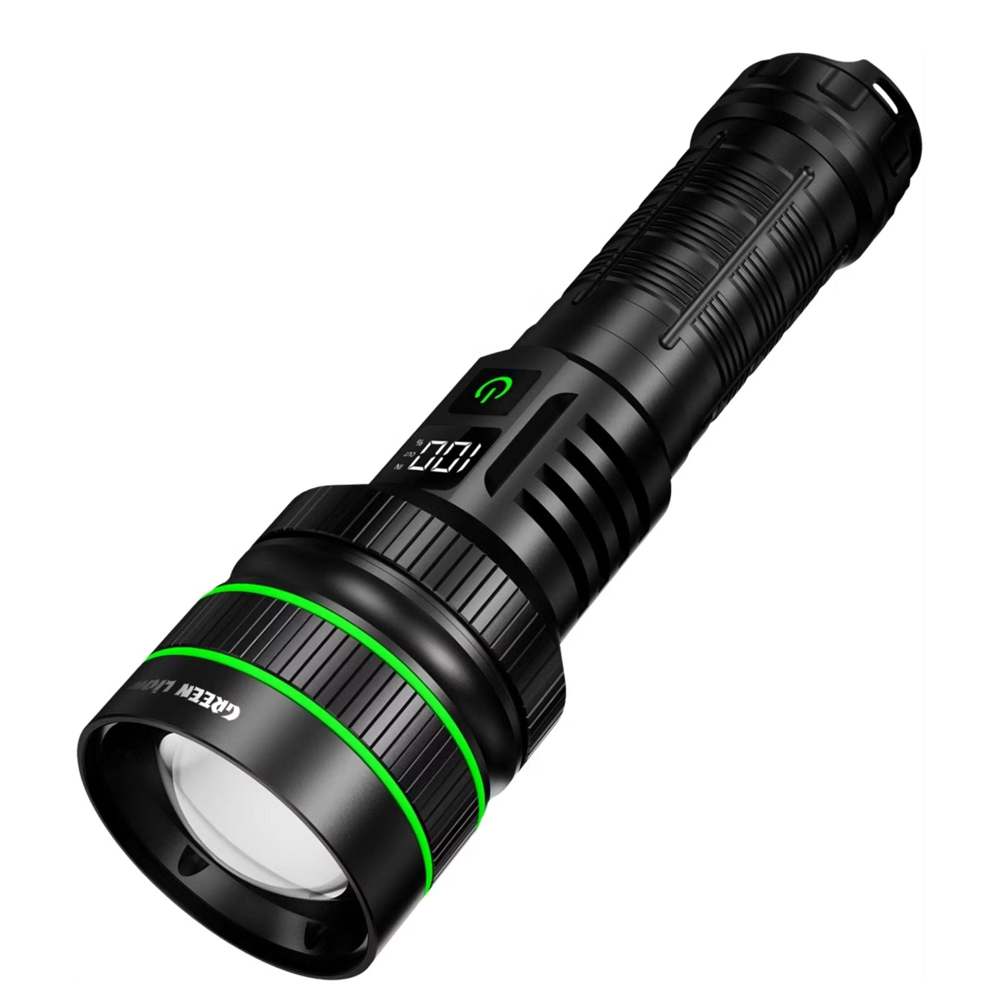 Green Lion Hyper Ray Pro LED Torch - Black