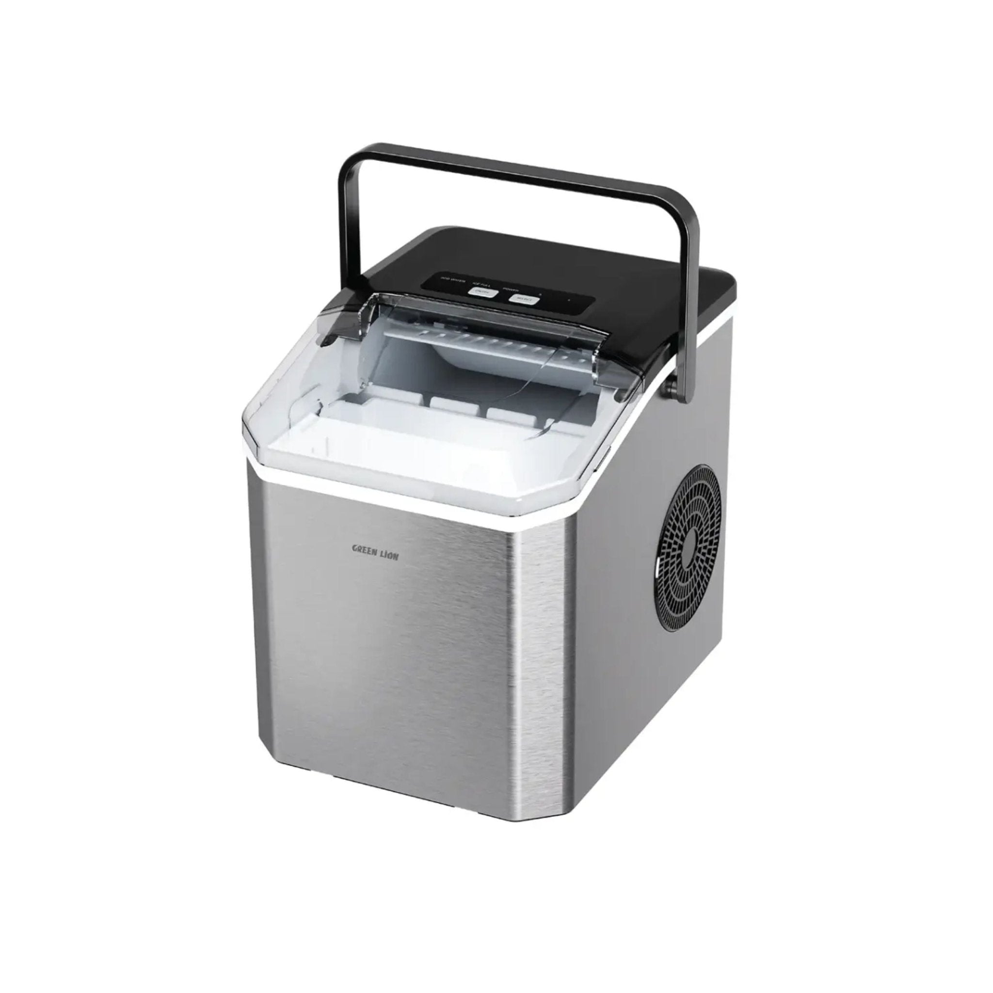 Green Lion Instant Ice Maker, 1.3 Liter Capacity - Grey