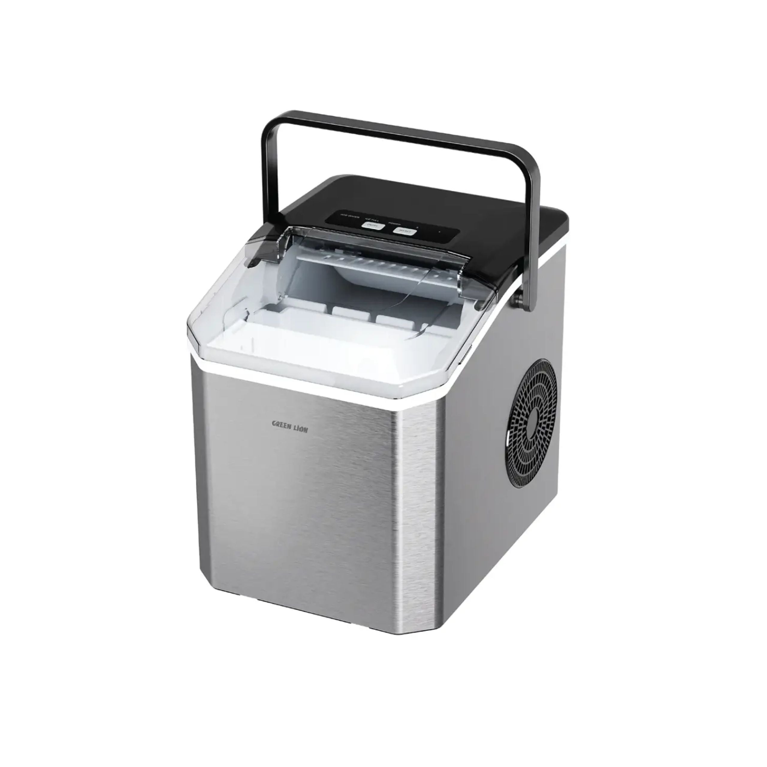 Green Lion Instant Ice Maker, 1.5 Liter Capacity - Grey