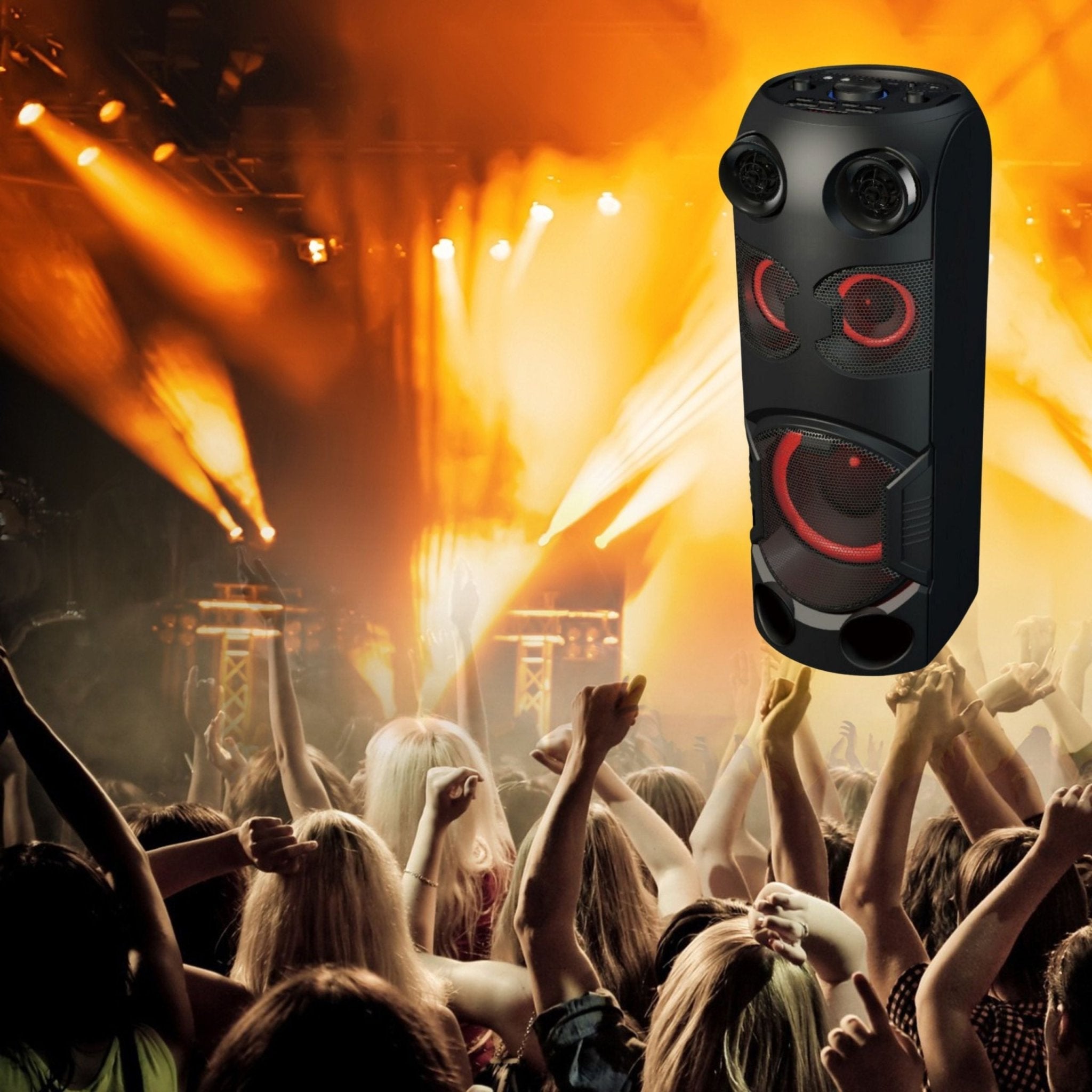Green Lion Party Life 200 Bluetooth Speaker 70W - Black