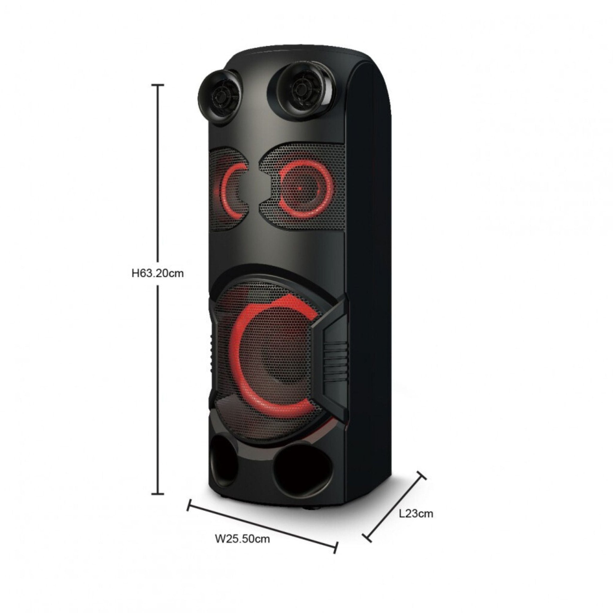 Green Lion Party Life 200 Bluetooth Speaker 70W - Black