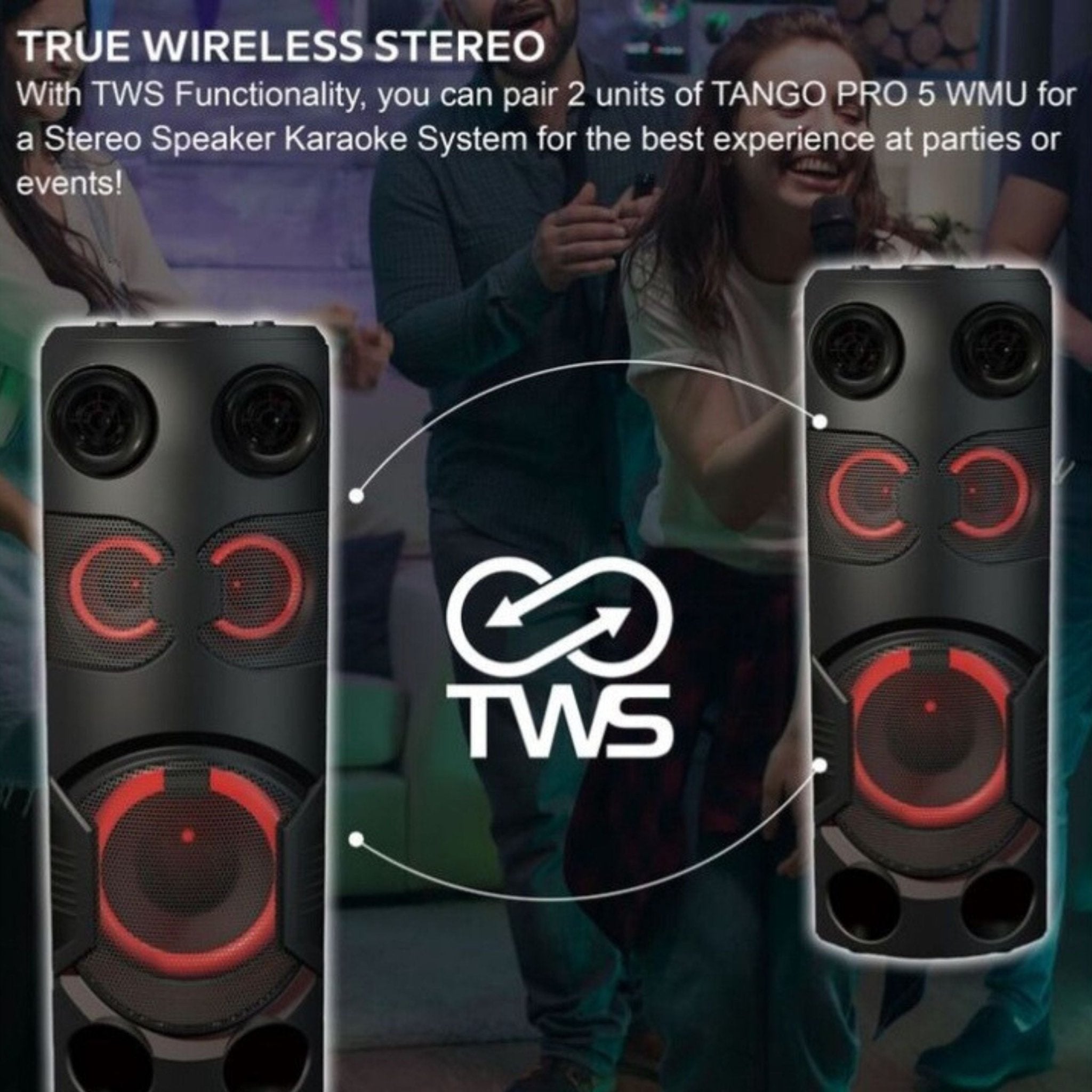 Green Lion Party Life 200 Bluetooth Speaker 70W - Black