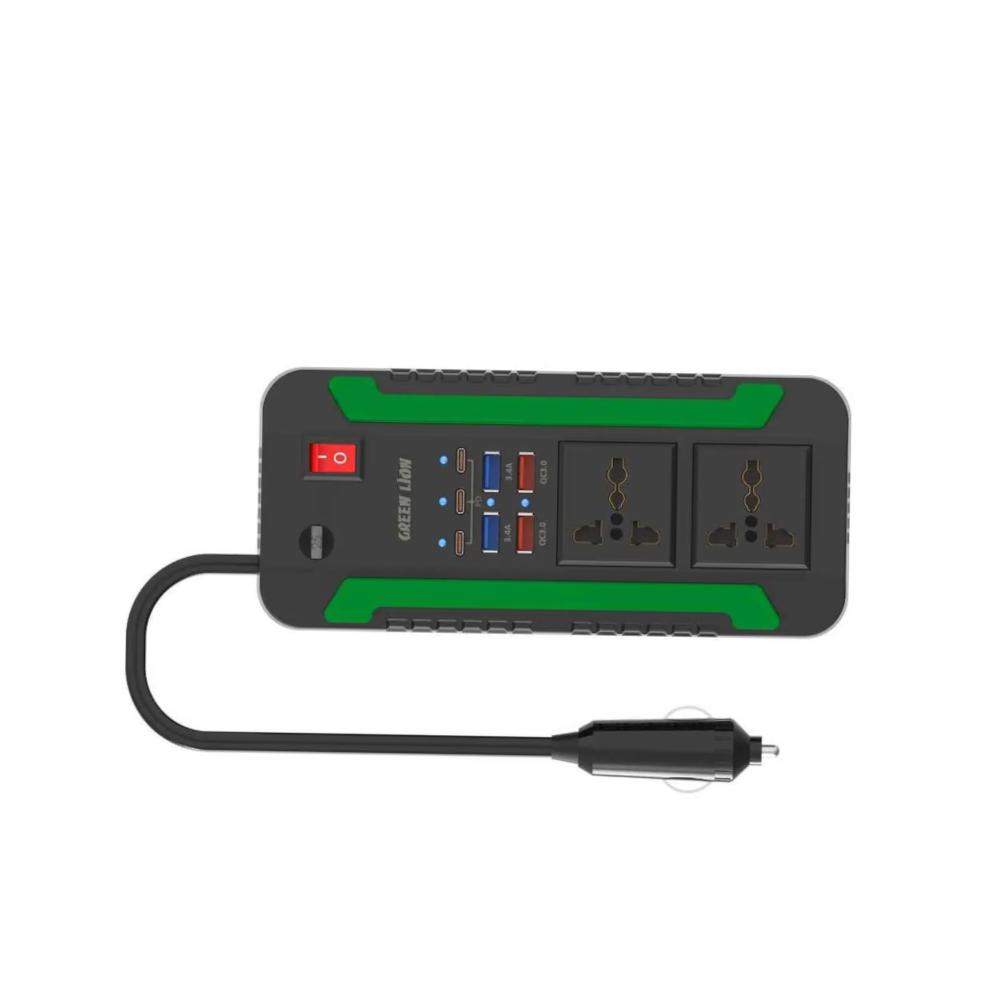 Green Lion SPARK 300 Power Inverter 300W - Black