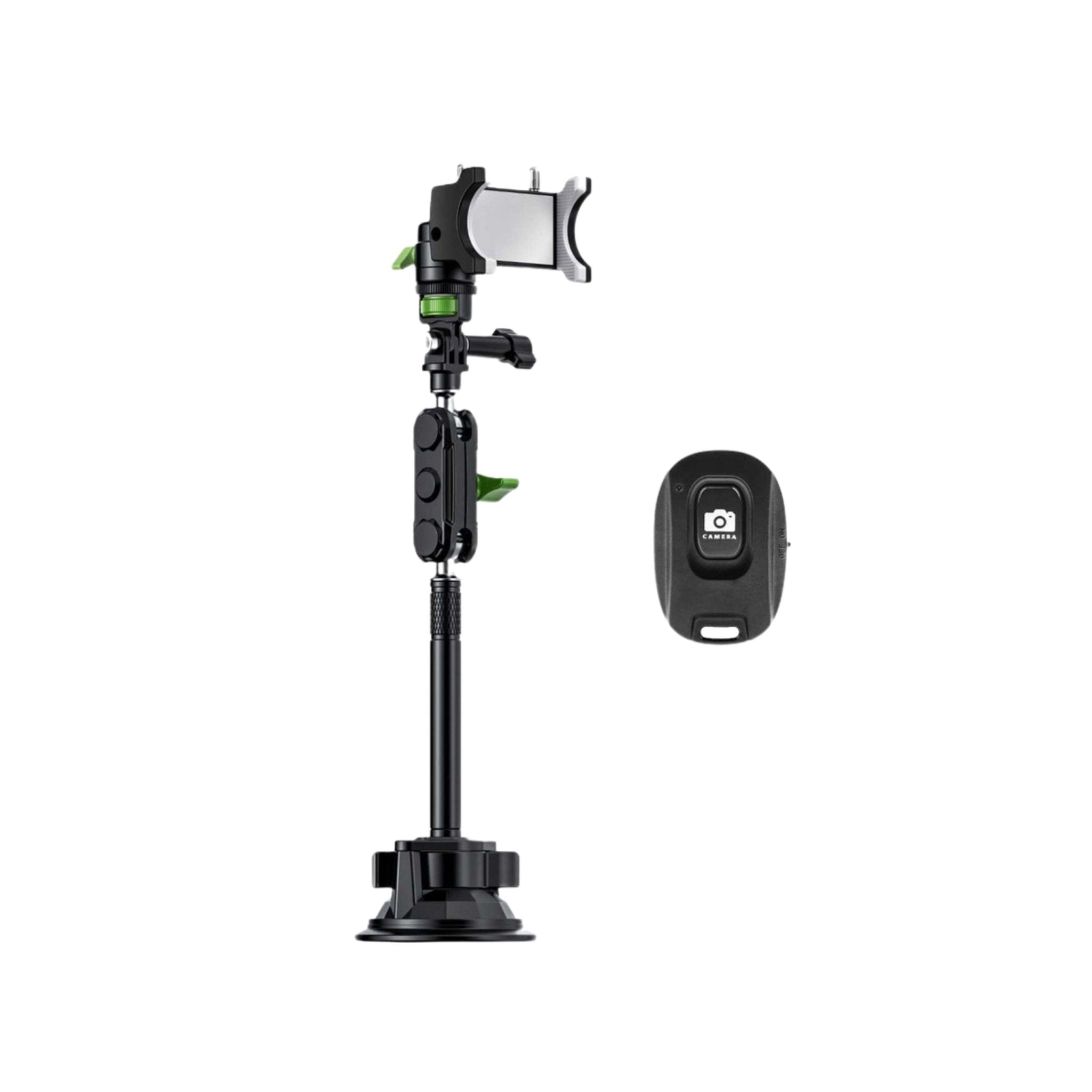 Green Lion Ultimate Holder Pro With Suction Cup Mount - Black
