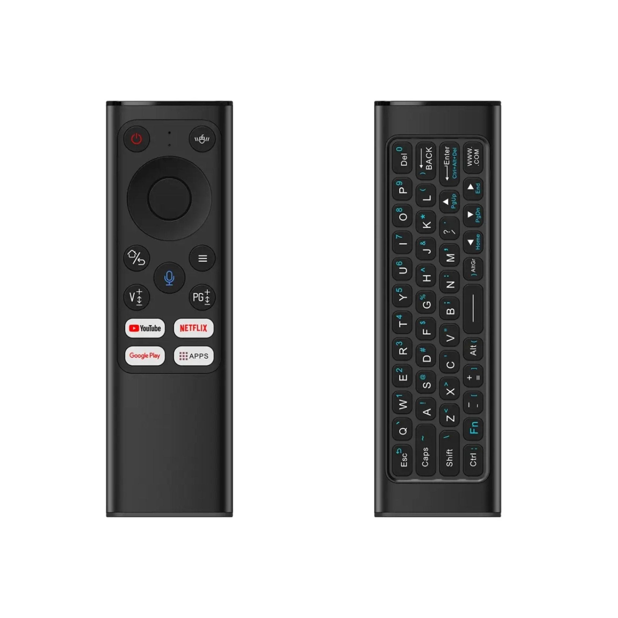 Green Lion Wireless Remote Pro with Keyboard and Air Mouse - Black