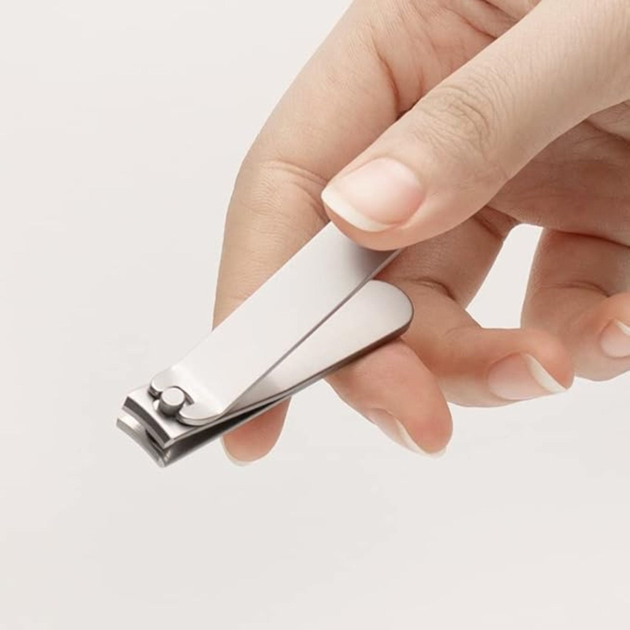 HOTO Clicclic Three-piece Nail Clipper - White