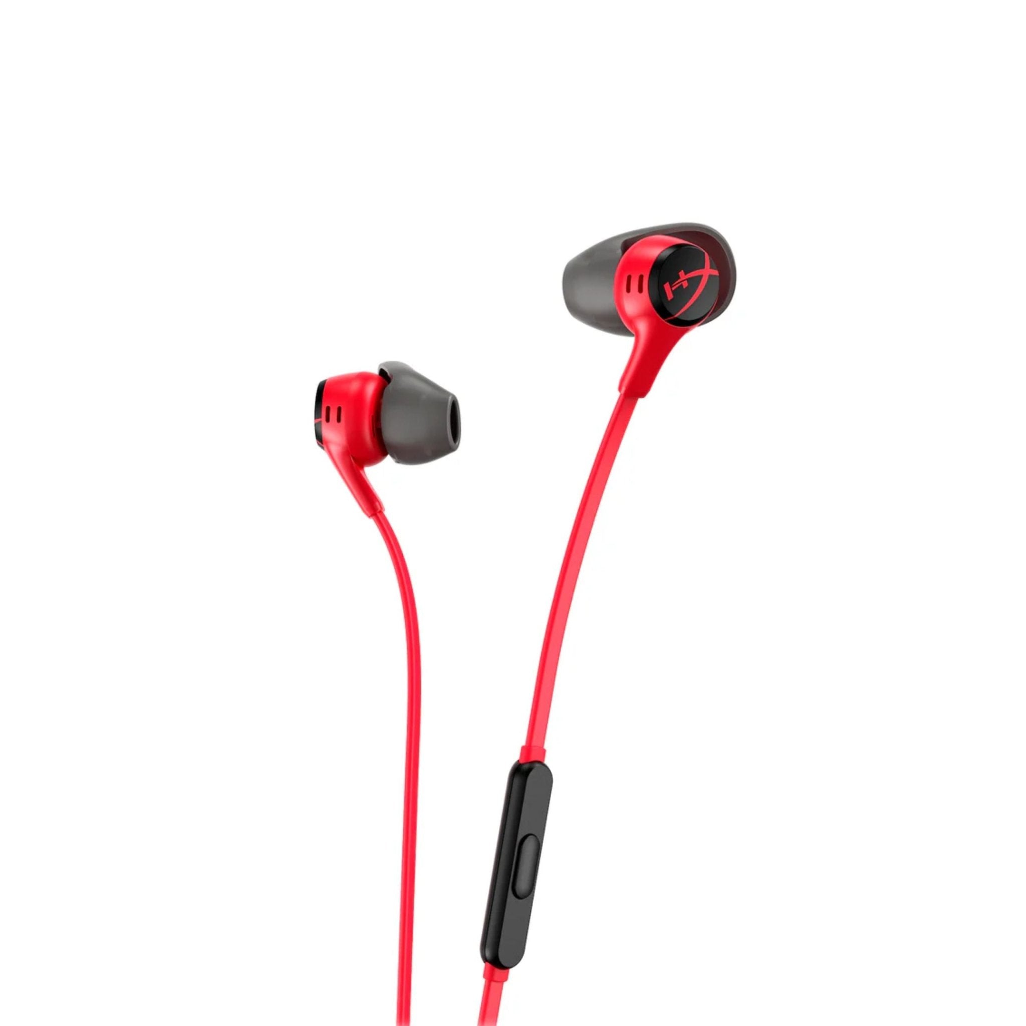 HYPERX Cloud II Wired Gaming Earbuds With Mic - Red