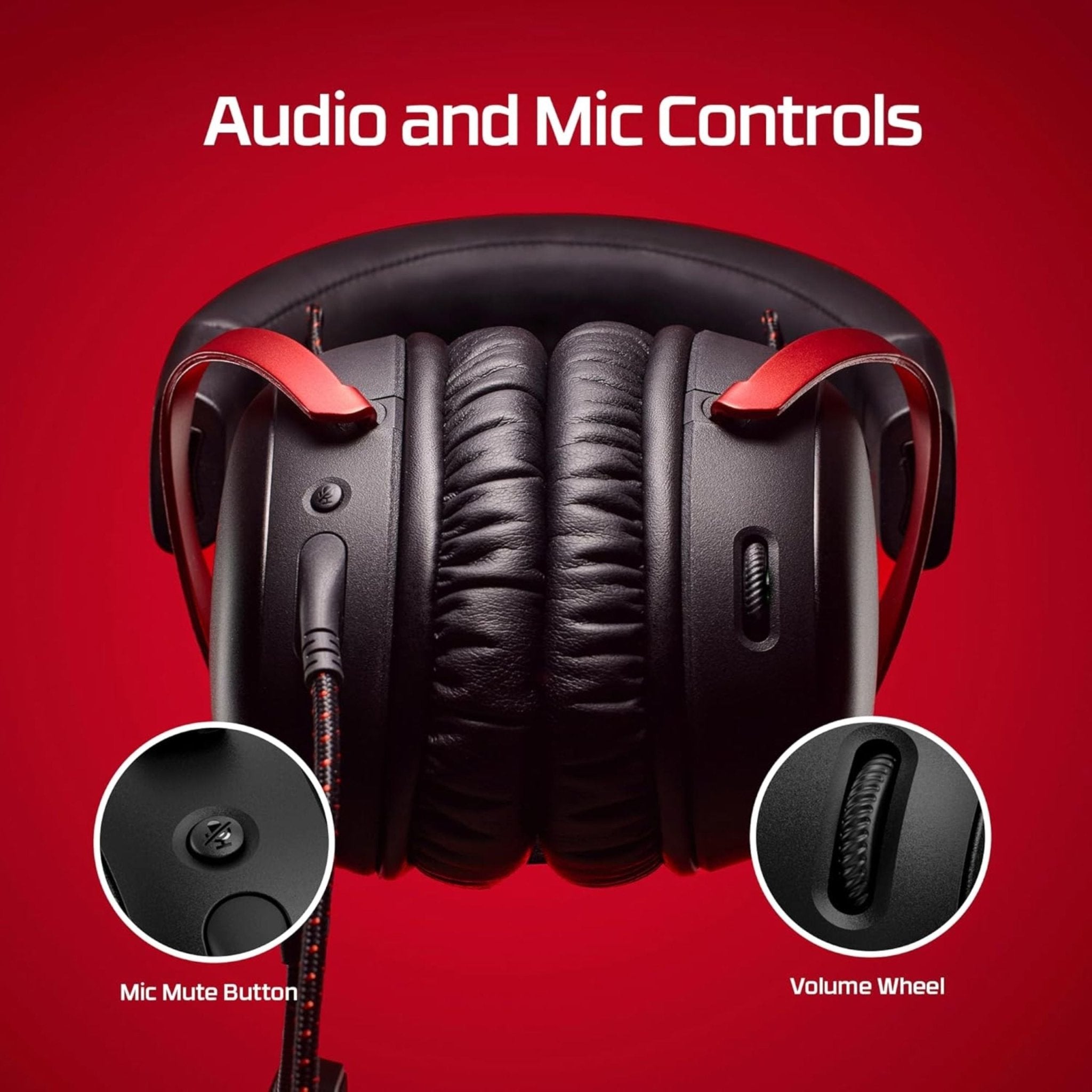 HYPERX Cloud III Wired Gaming Headset With Mic - Black Red
