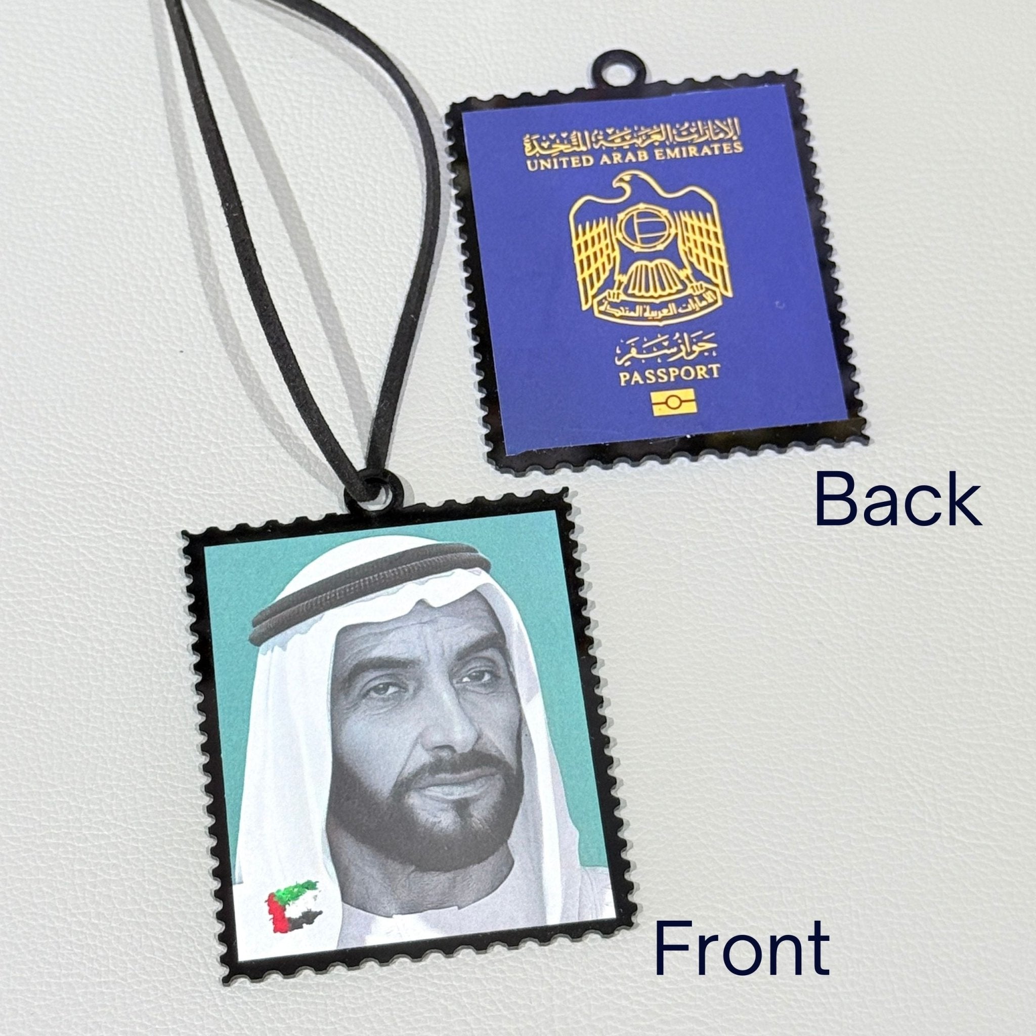 Hanging Tag Sheikh Zayed bin Sultan Al Nahyan - 5