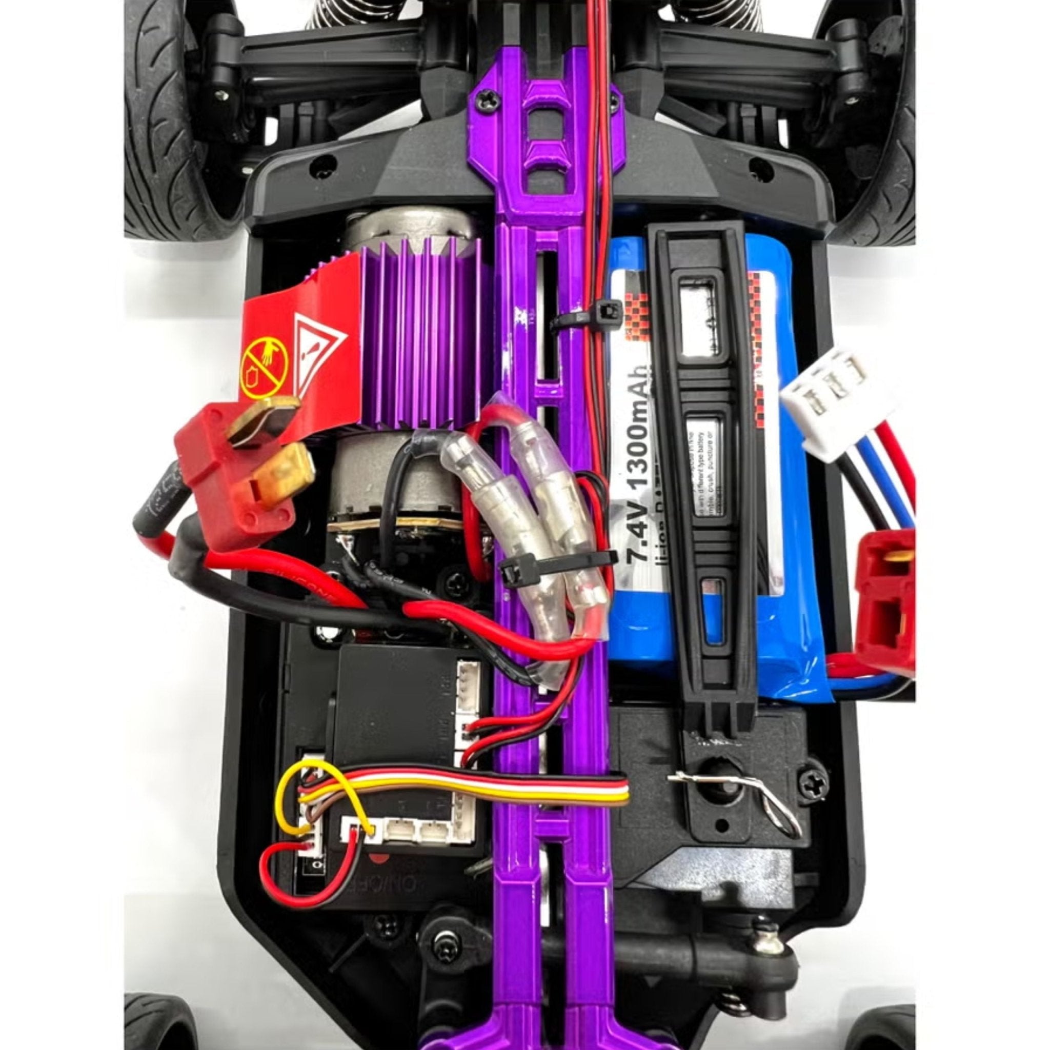 Hurrican High Speed 2.4GHz Remote Control R/C Racing Car SCY-16303 - Blue