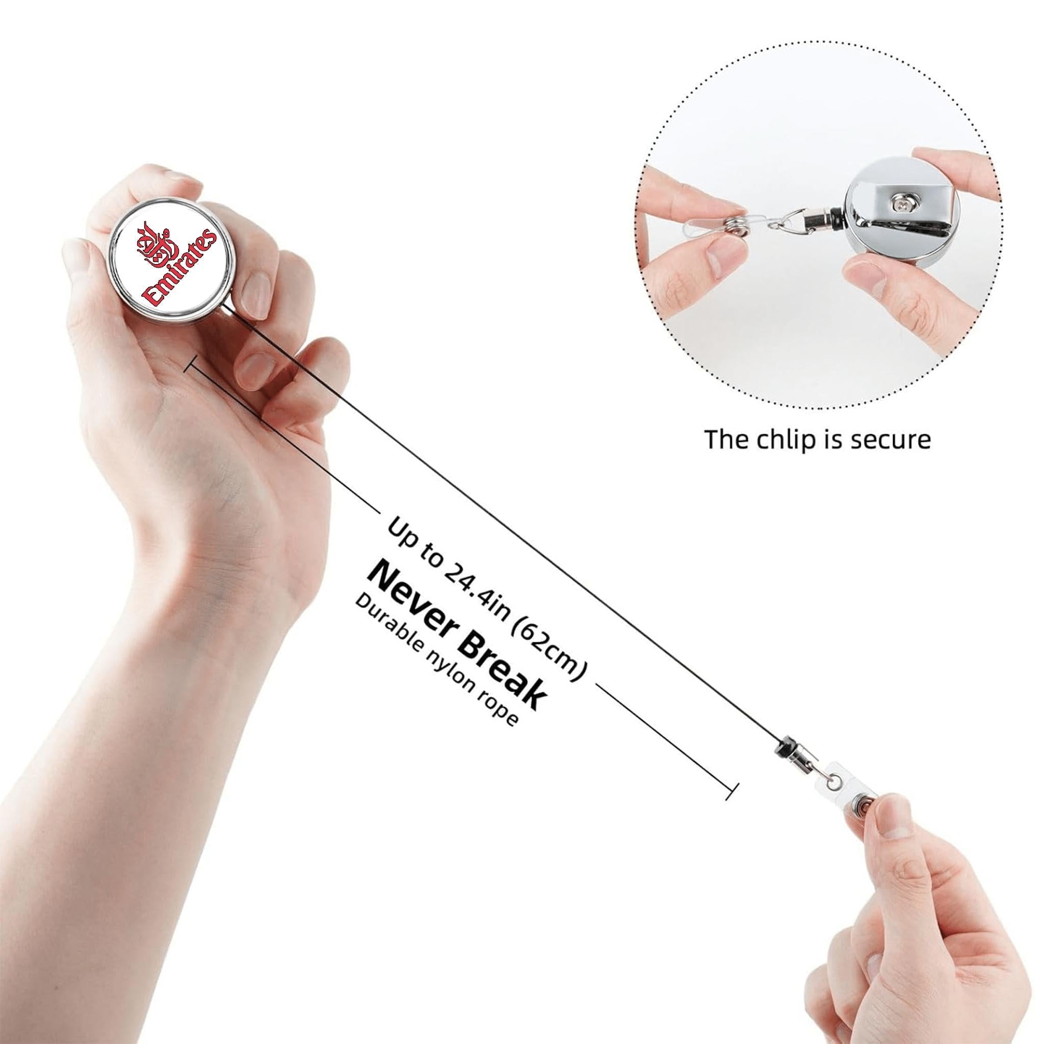 ID Holder Emirates Airline - Silver