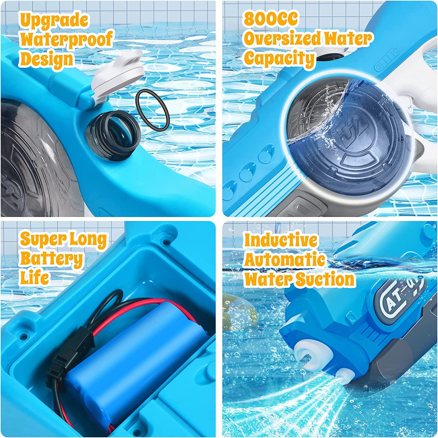 Impact Electric Water Gun - Blue