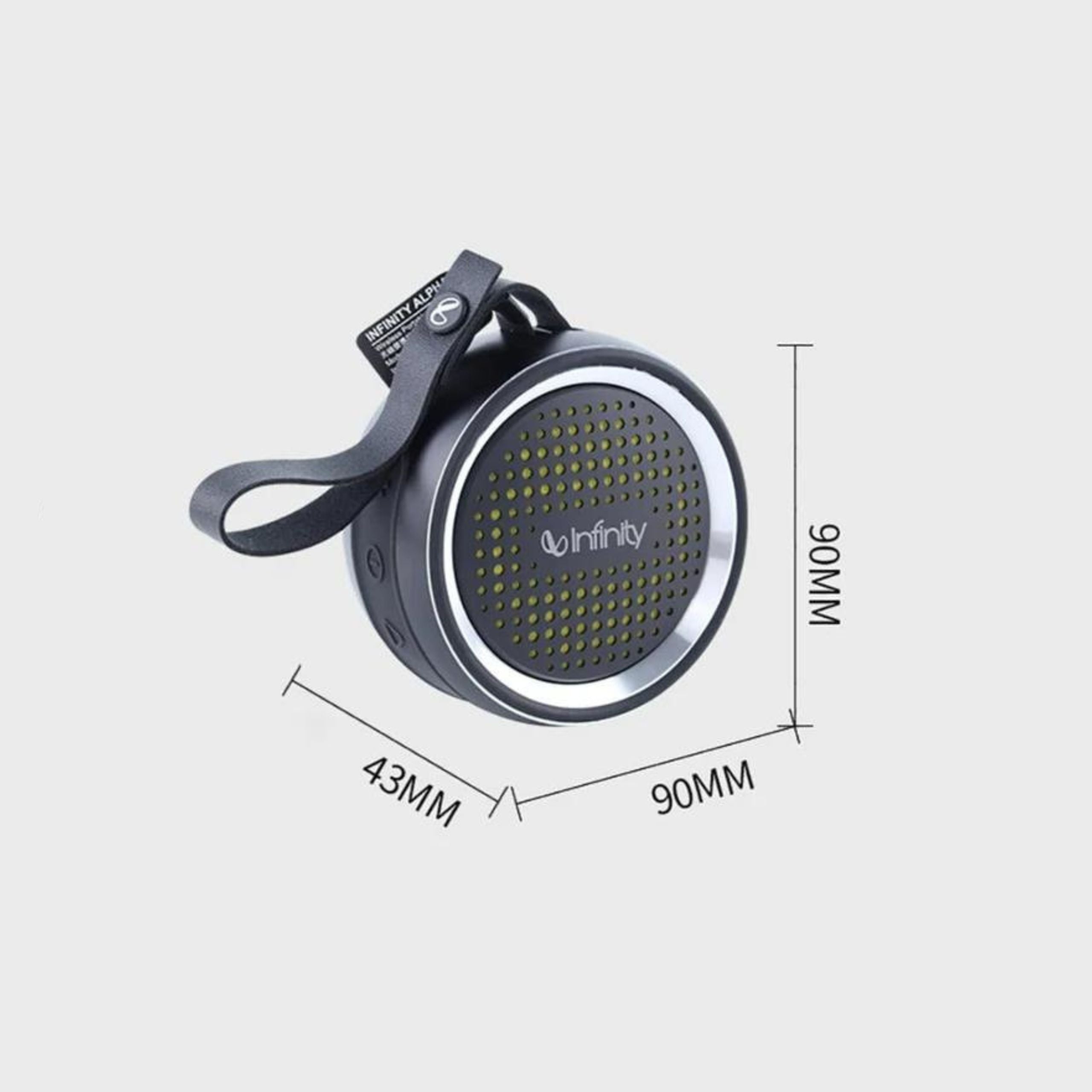 Infinity ALPHA Mini Bluetooth Speaker - Black