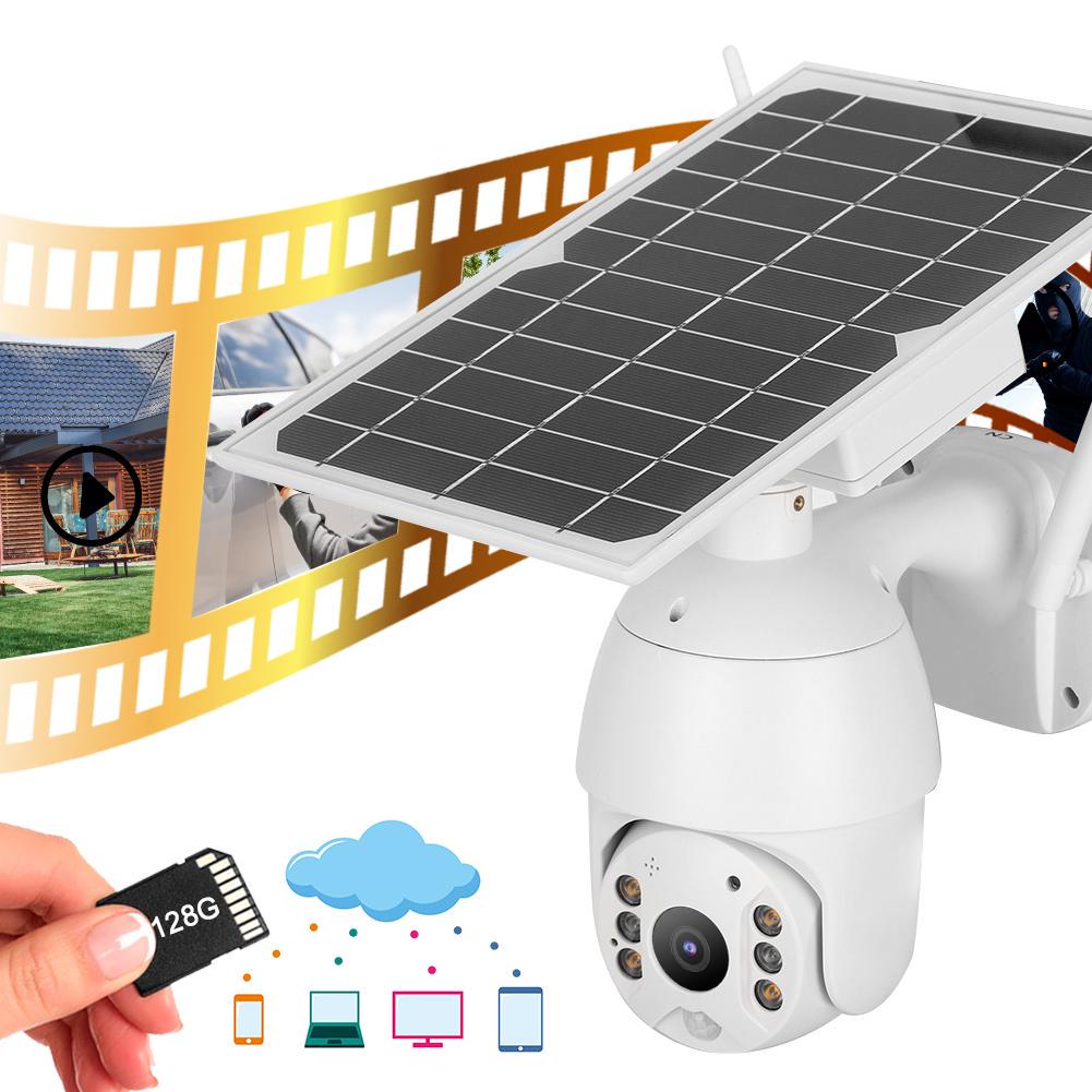 Intelligent Solar Energy Alert PTZ Camera 4G WIFI HD