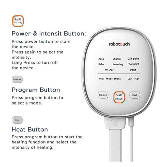 Intelligent Vibration Therapy System Air Compression Warmer Heating Leg Foot Massager