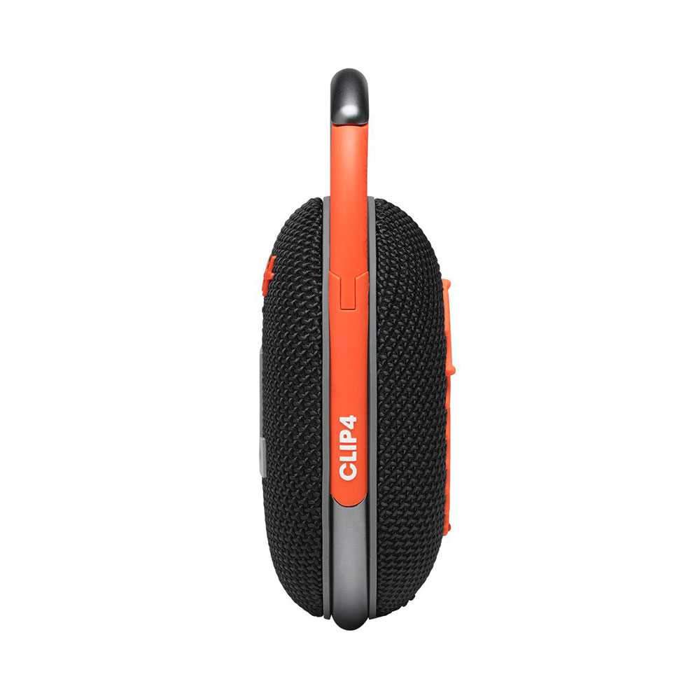 JBL Clip 4 Portable Wireless Speaker - Black / Orange