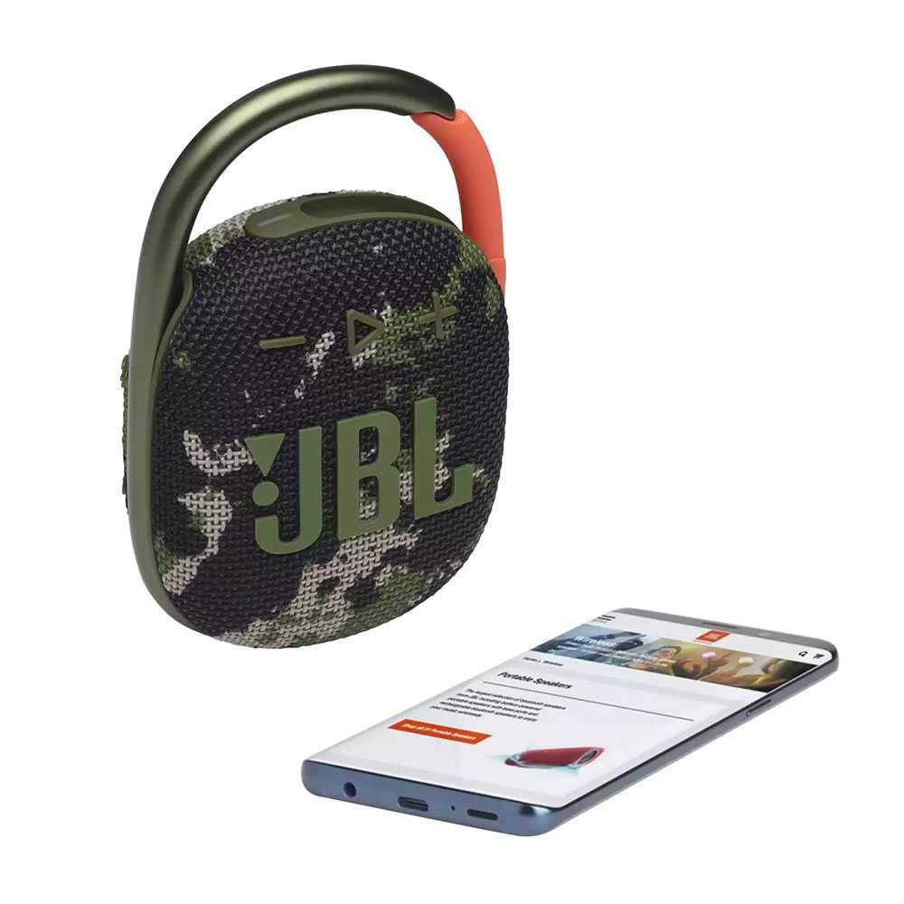 JBL Clip 4 Portable Wireless Speaker - Squad