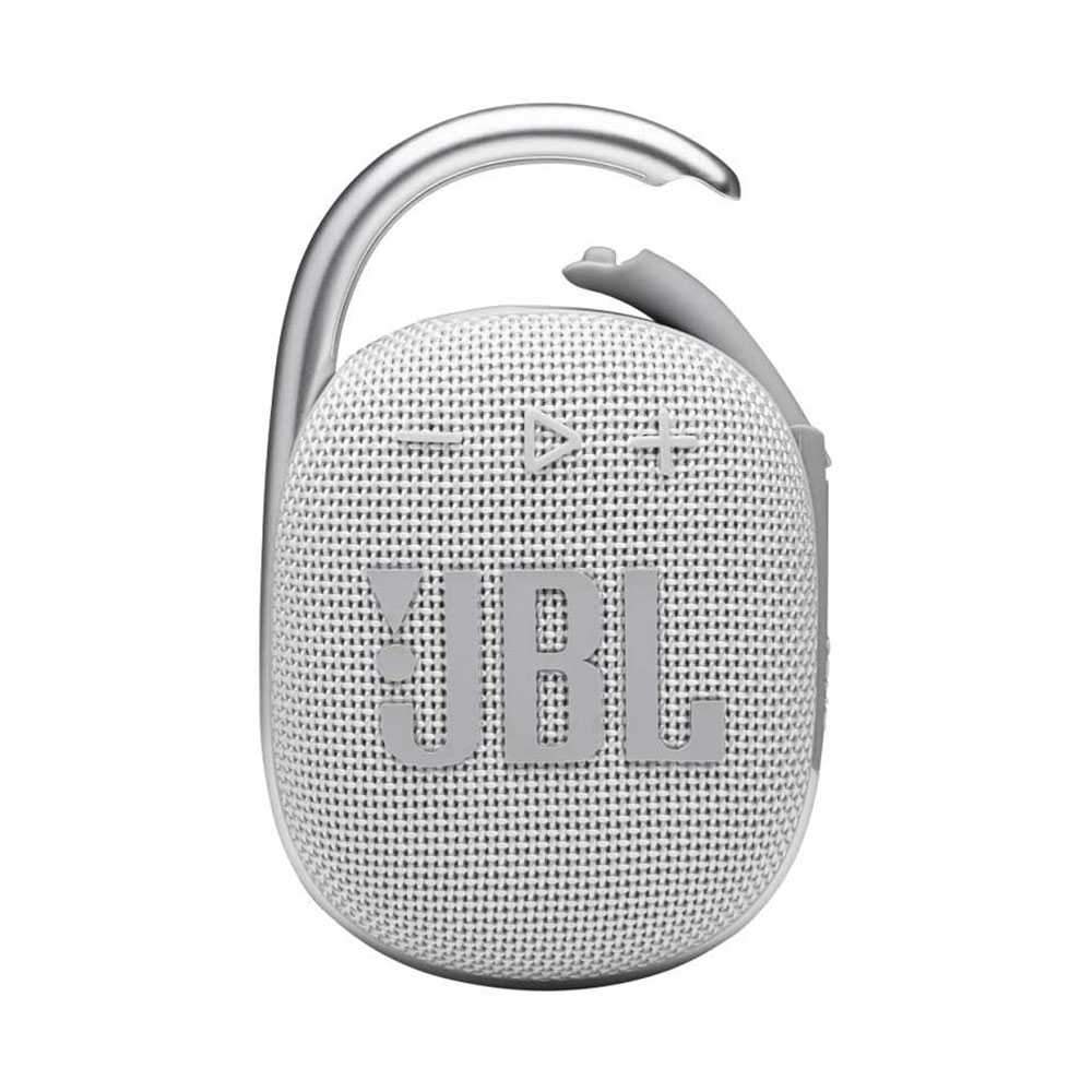 JBL Clip 4 Portable Wireless Speaker - White