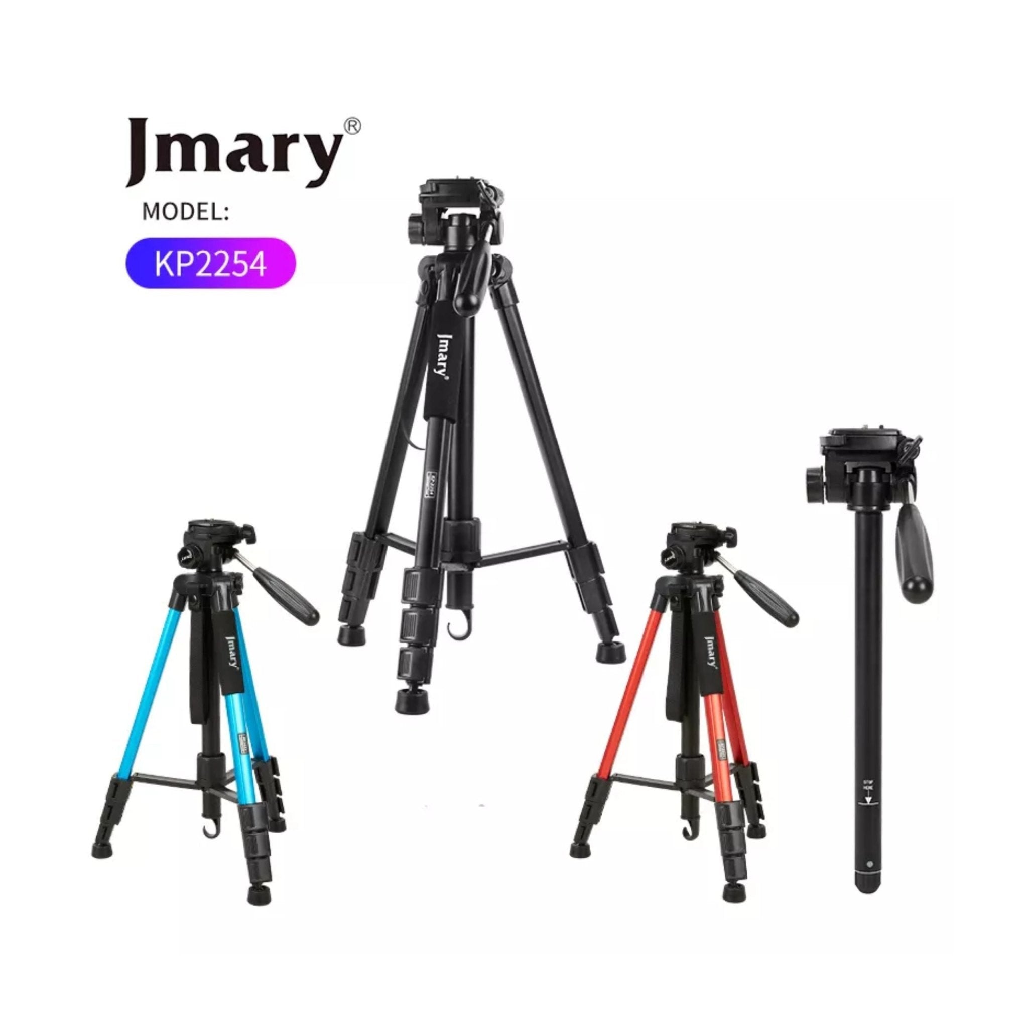 JMARY Professional Tripod KP-2254 - Black