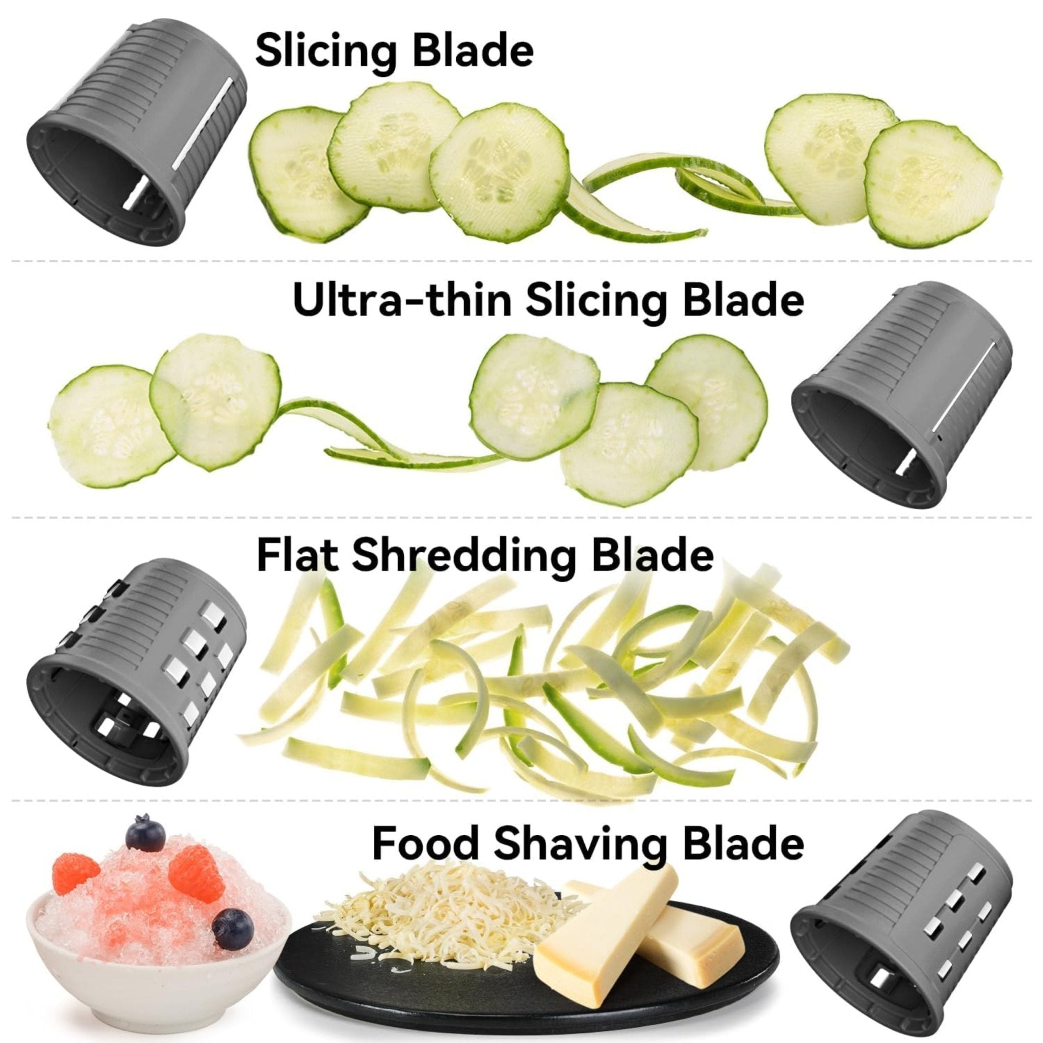 KEOUKE Multi - Functional Electric Handheld Food Chopper - Black