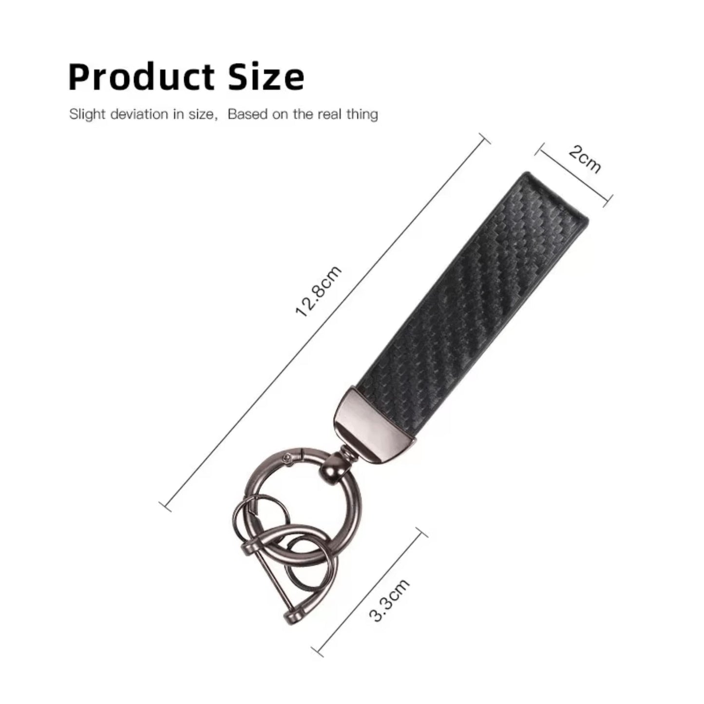 Keychain NISSAN - 3 - Black