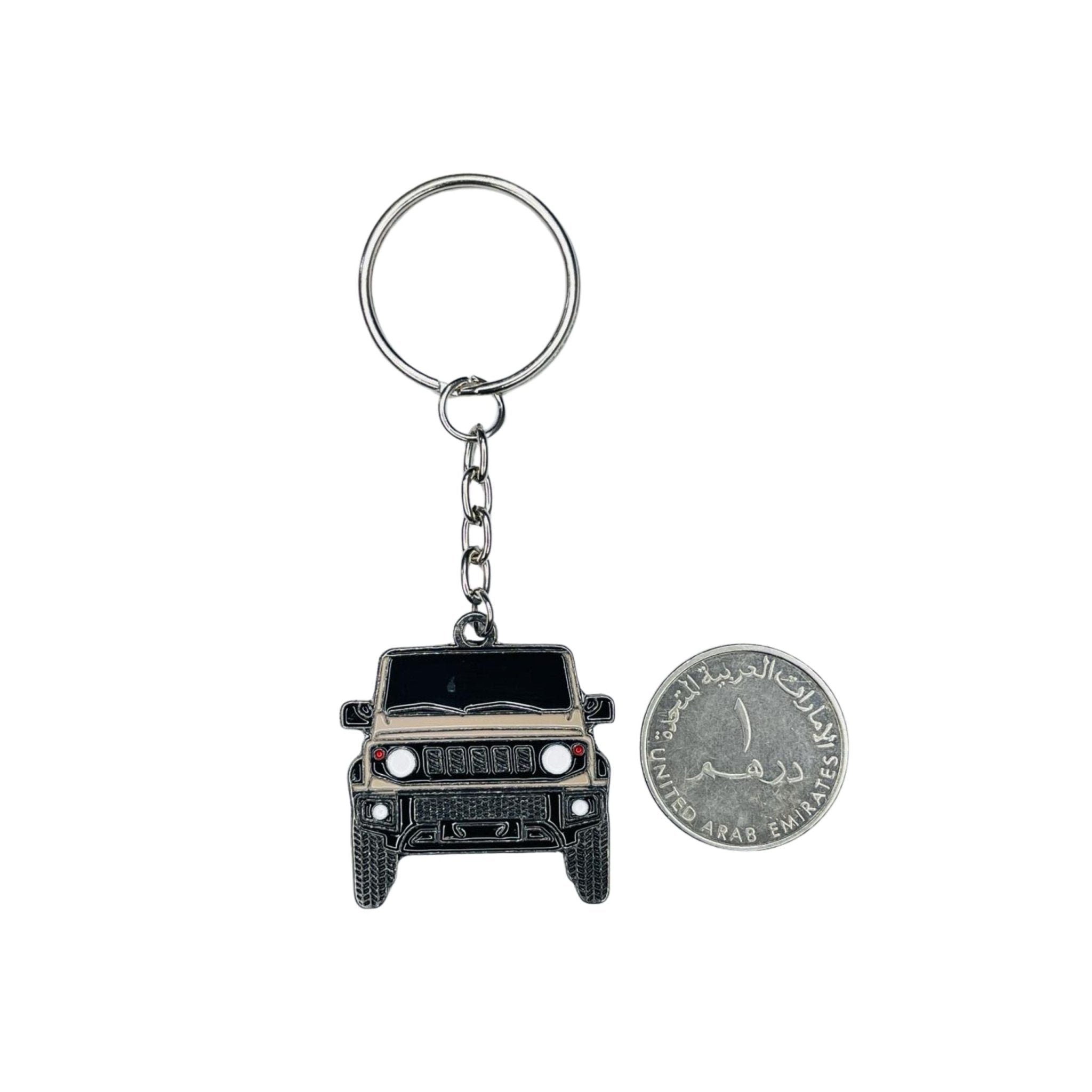 Keychain Suzuki Jimny - Beige