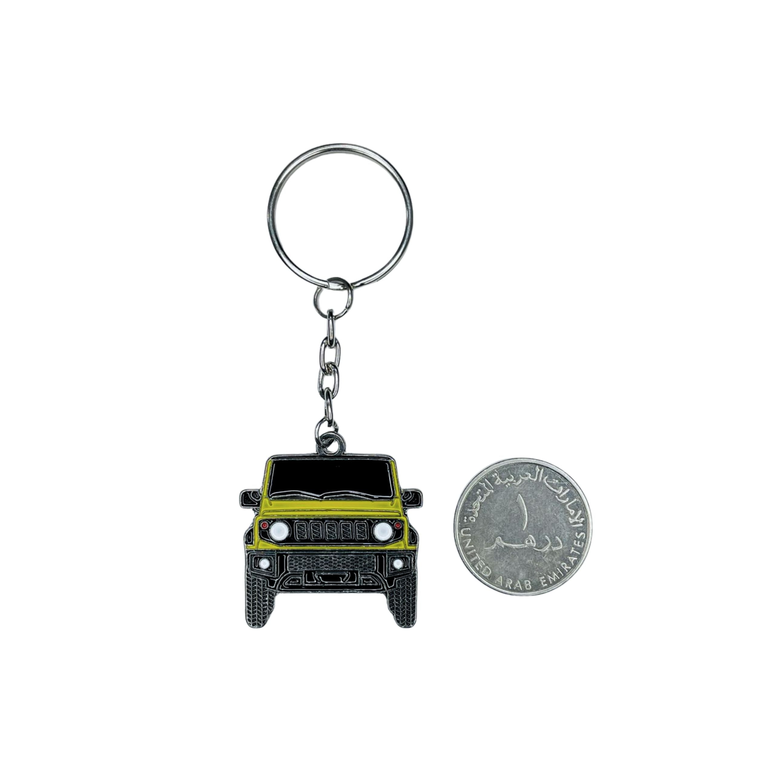 Keychain Suzuki Jimny - Yellow