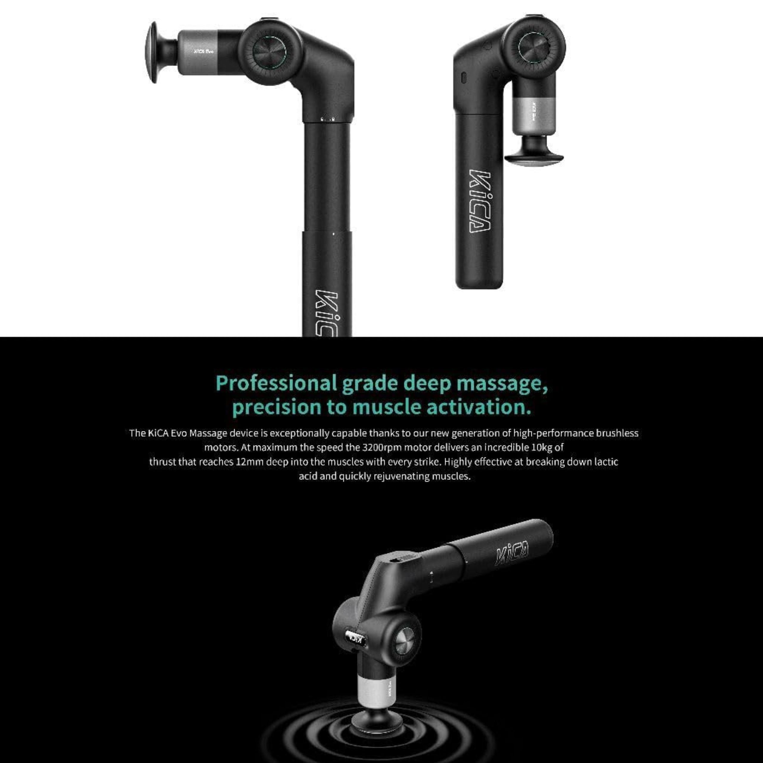 Kica Evo Massage Device -Black