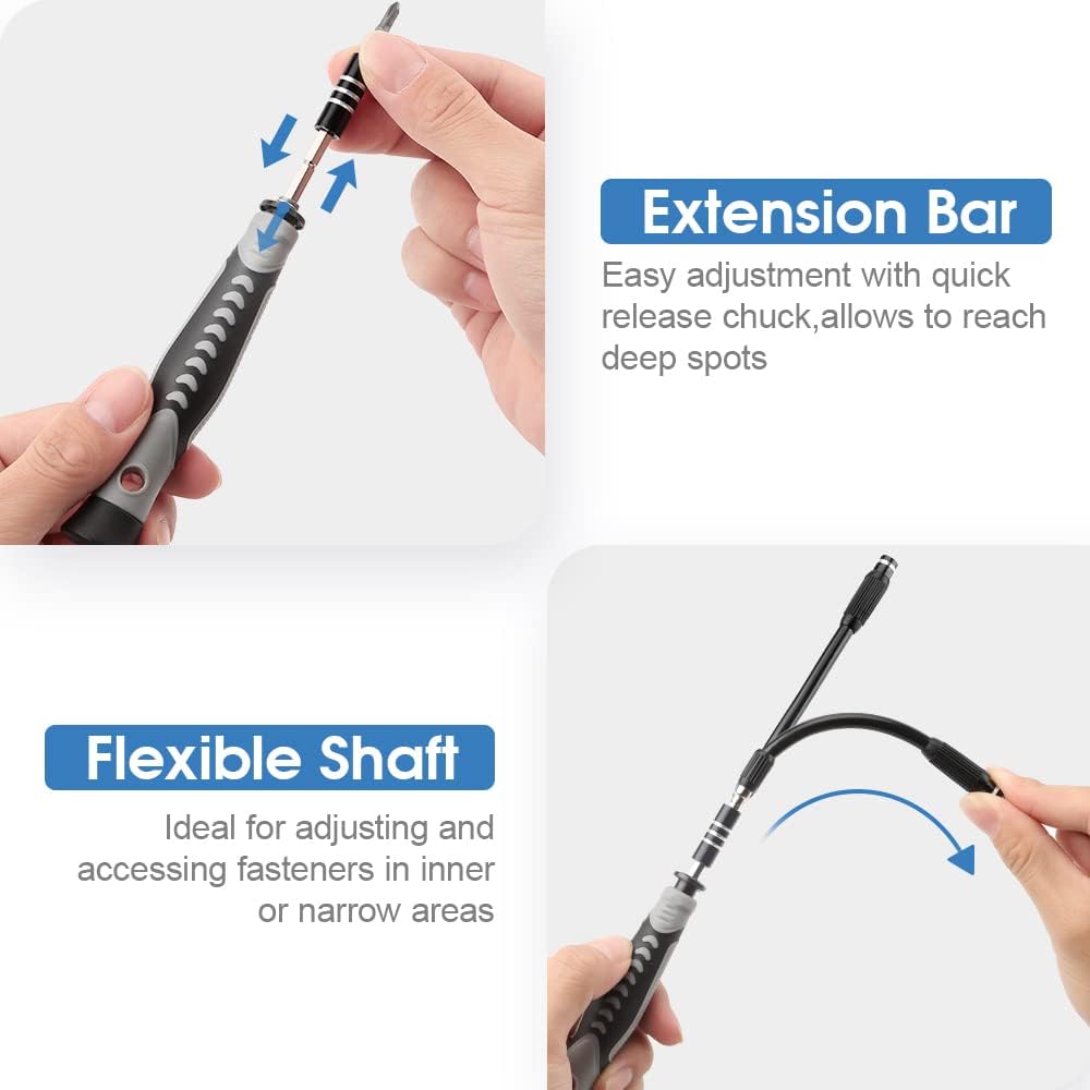 Kingsdun Precision Screwdriver Repair Tool Kit 130 IN 1