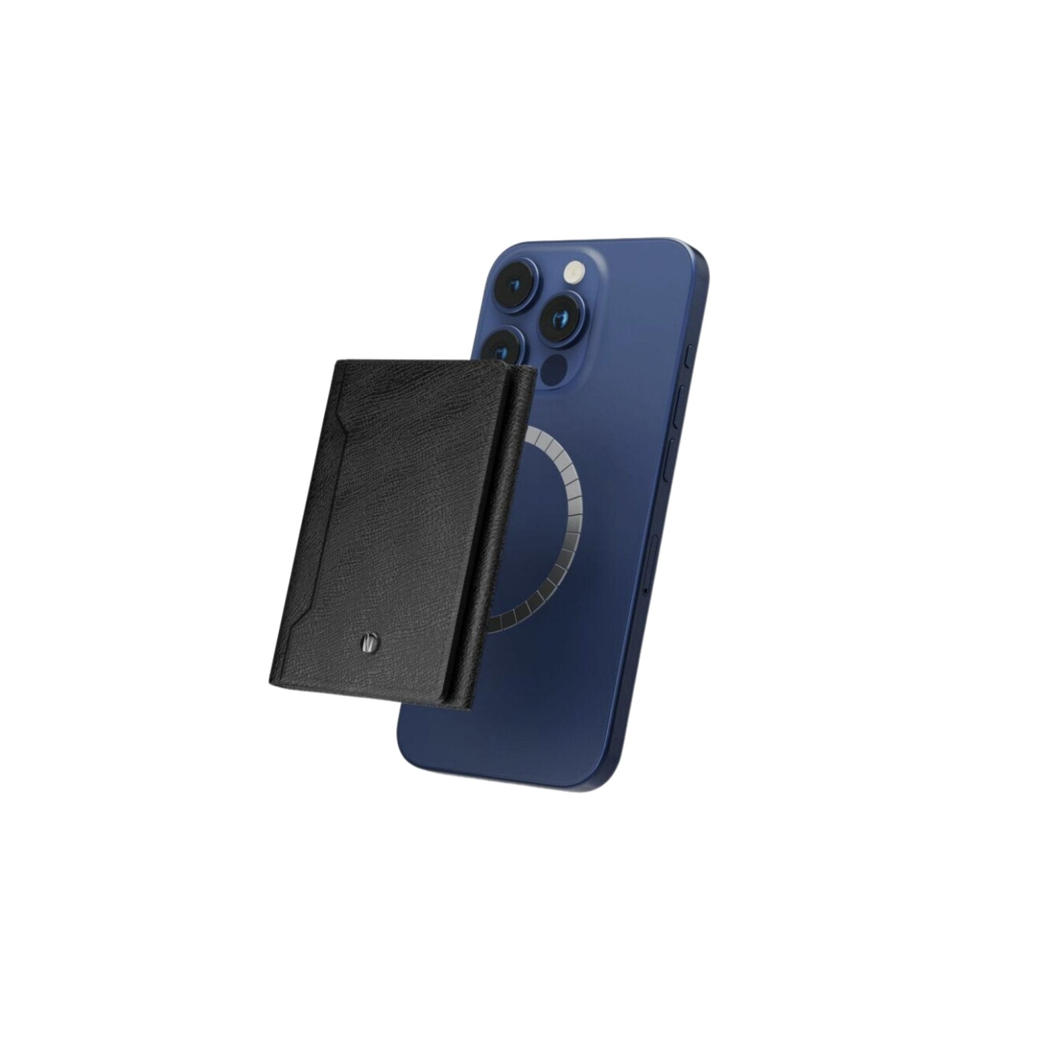 LEVELO Mittle 8 in 1 Magsafe Cardholder Wallet - Black