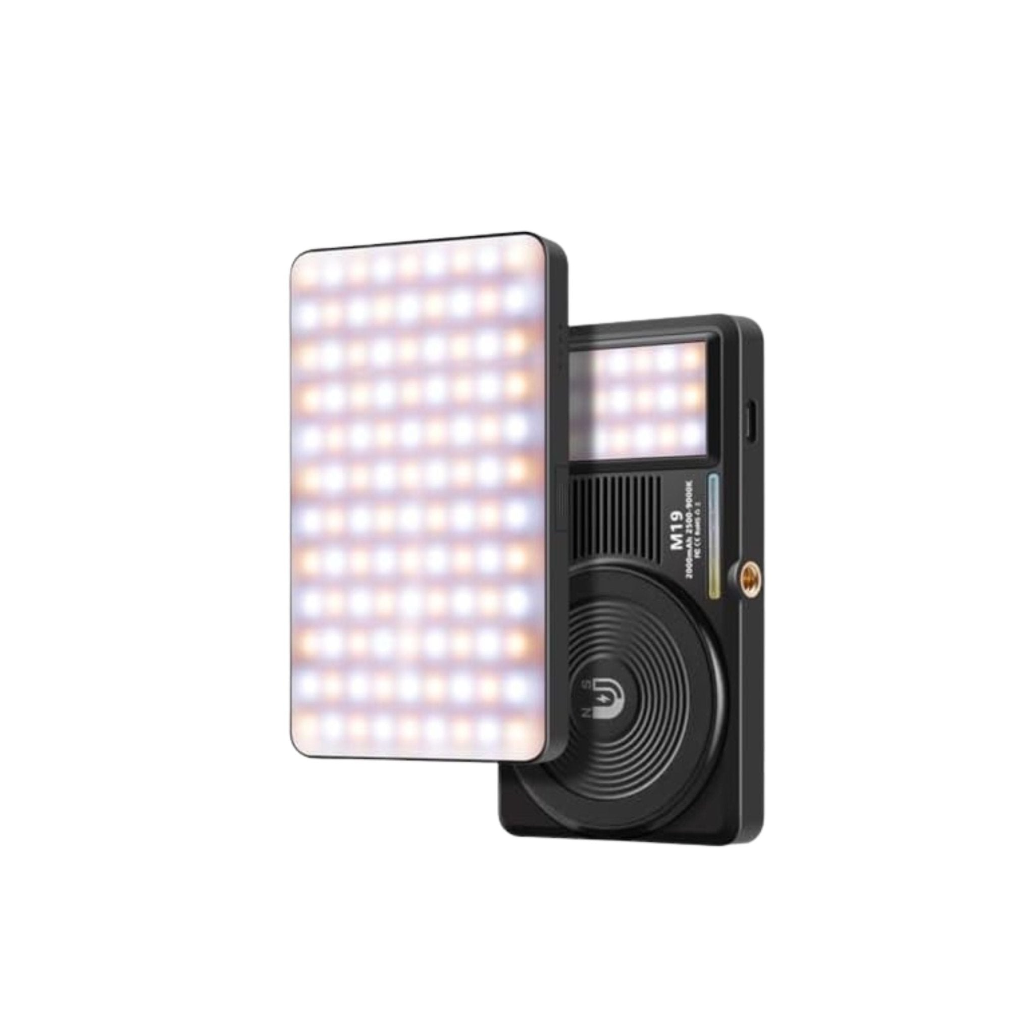 LUZ DE Mobile Camera Magsafe Universal Tricolor LED M19 - Black