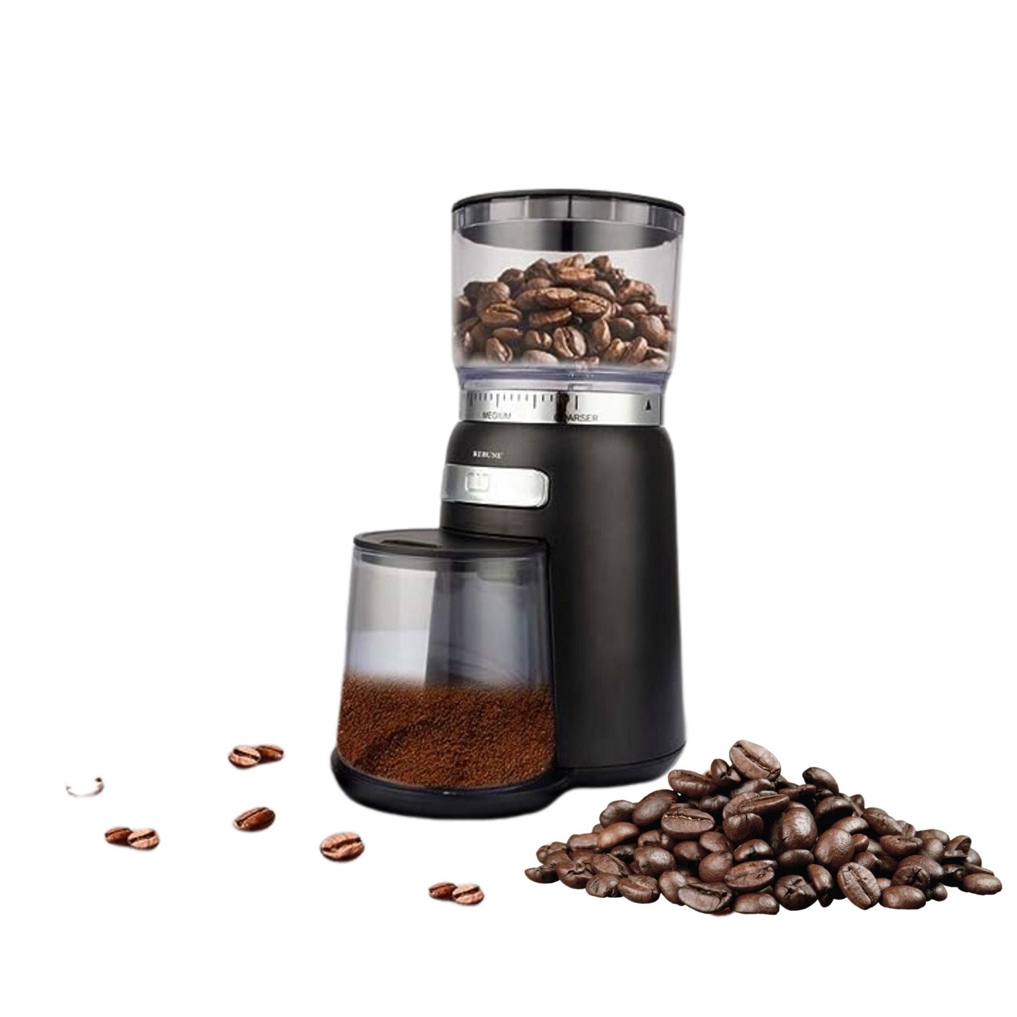 LePresso High Perfomance Coffee Bean Grinder 210g 120W (LPPWGRBK) - Black