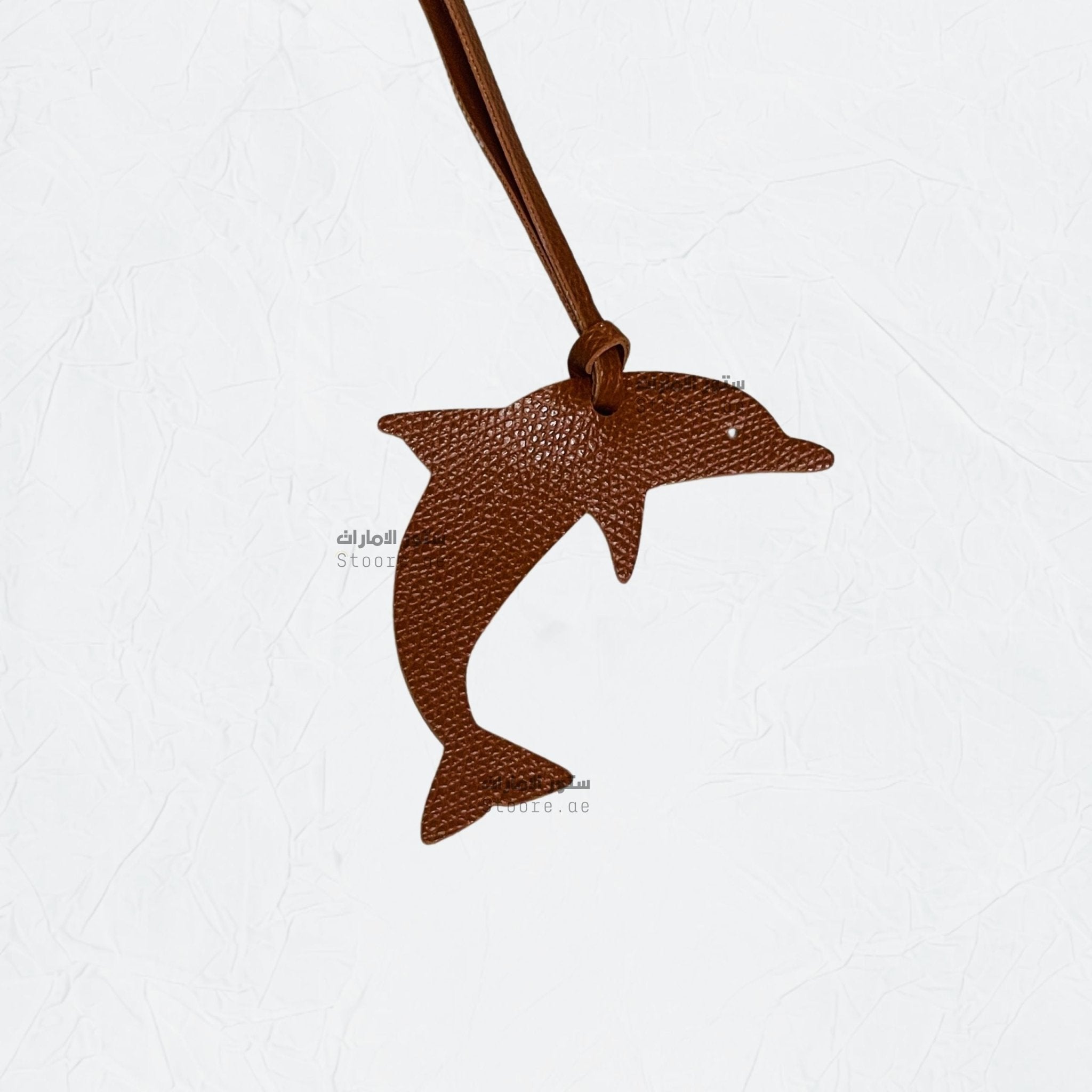 Leather Charm Dolphin - 1