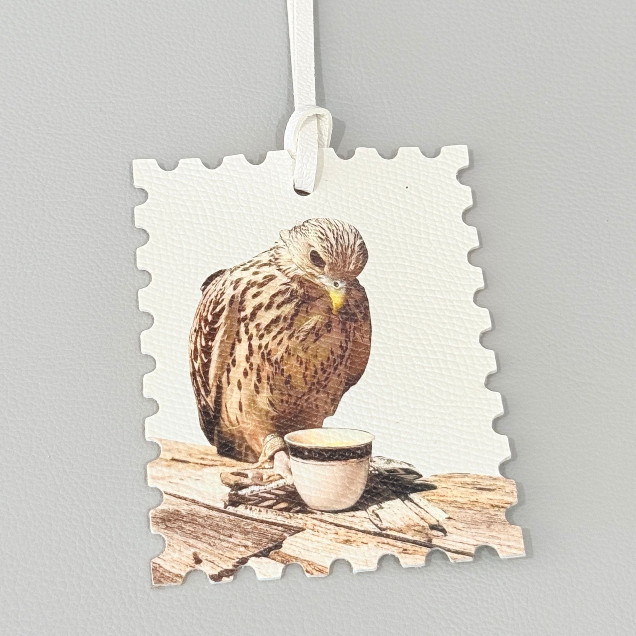Leather Charm Falcon - 2