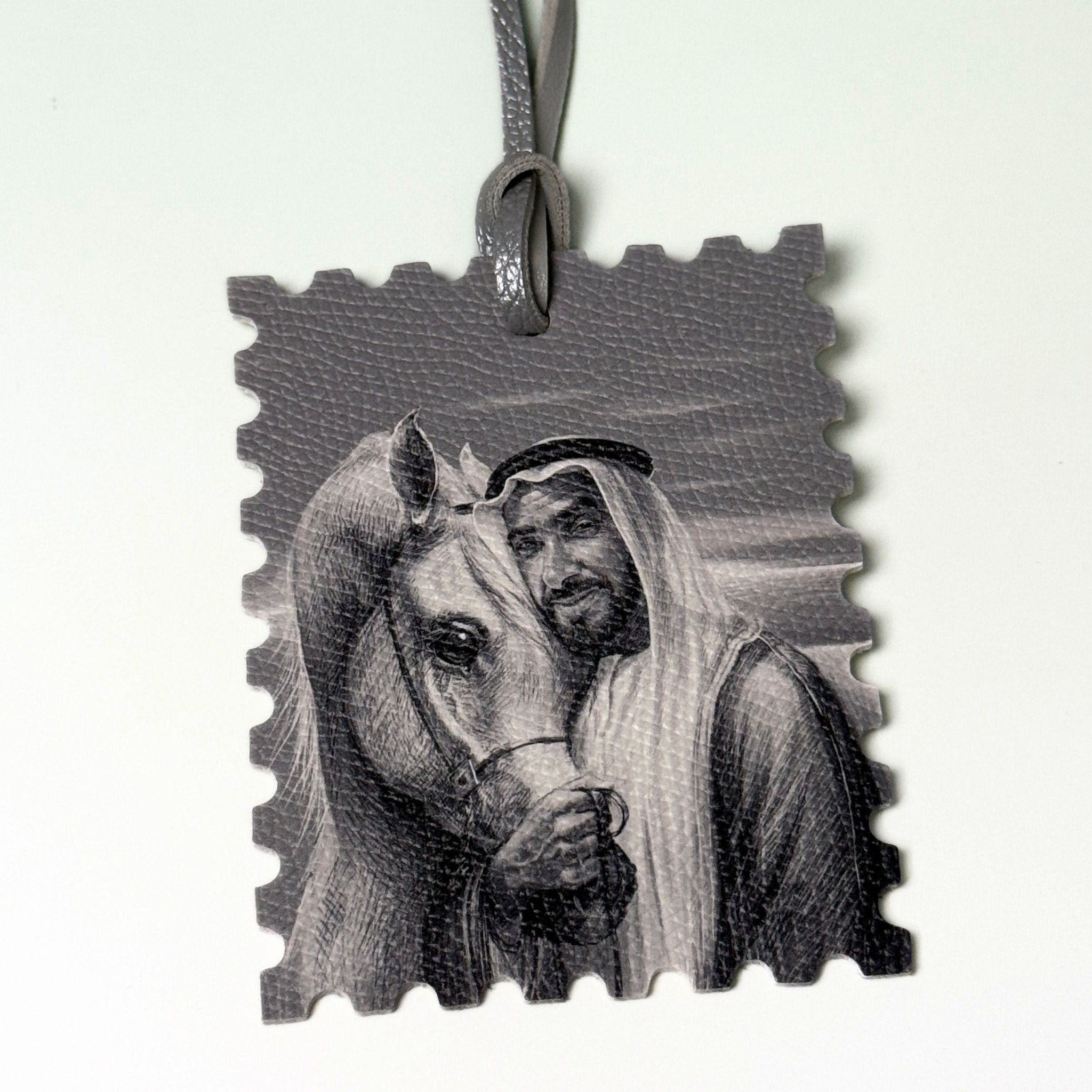 Leather Charm Sheikh Zayed bin Sultan Al Nahyan - 16