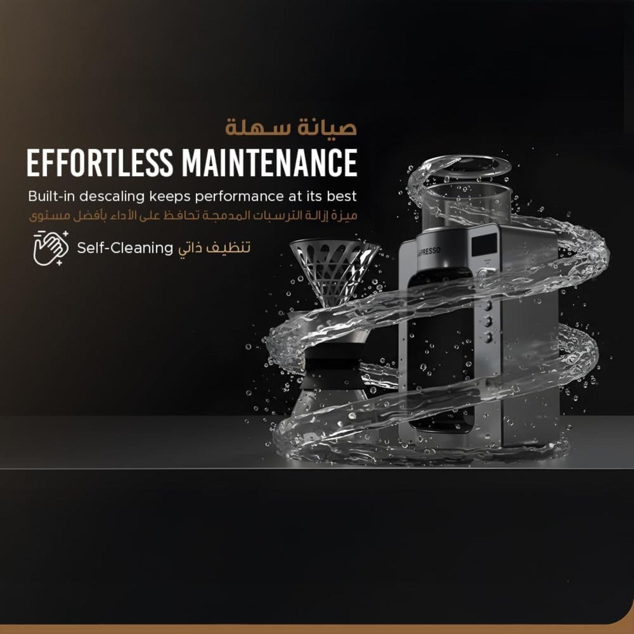 Lepresso V60 1500W Automatic Pour Over Coffee Machine - Black