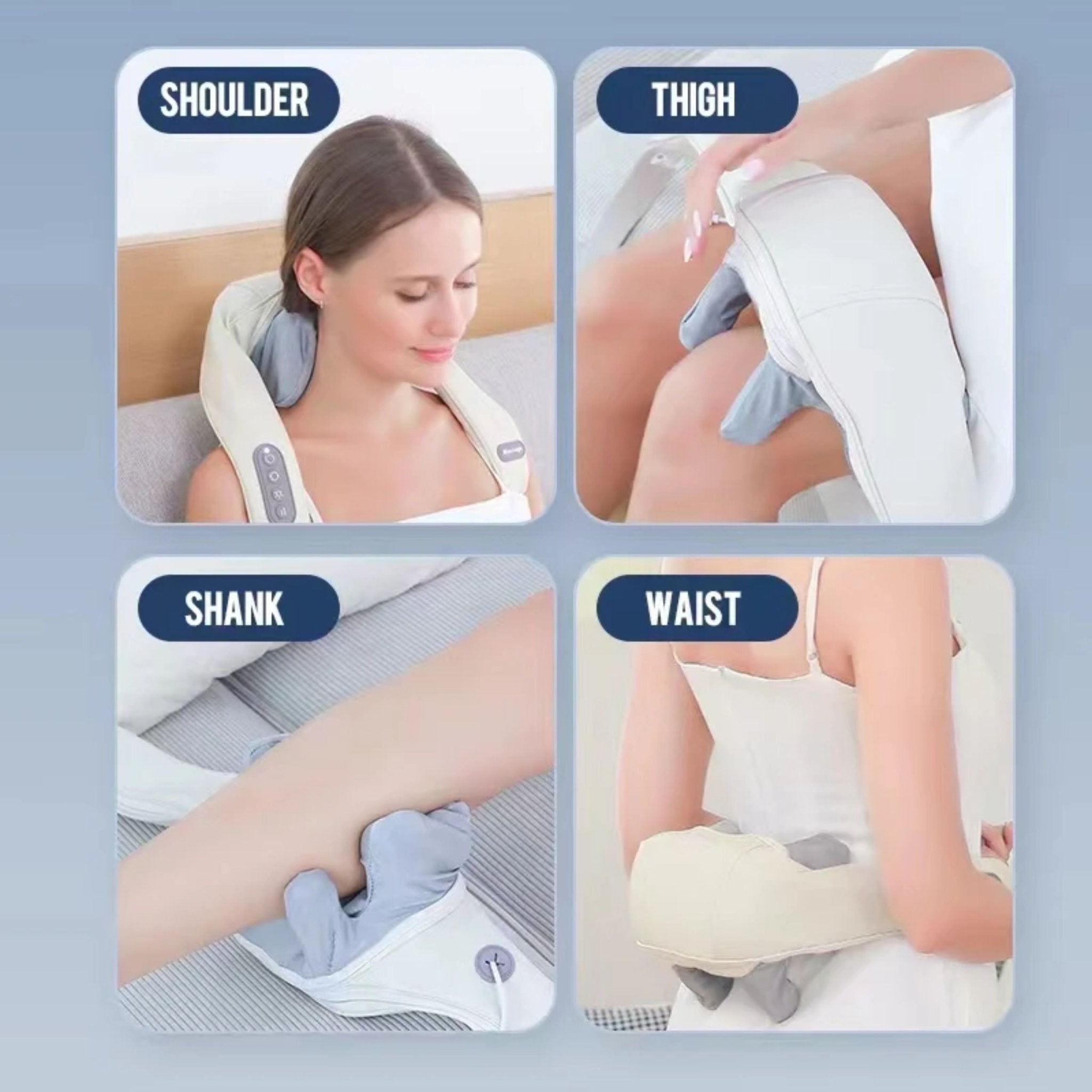 Leravan 3D Shoulder and Neck Massager LJSN001 - Grey