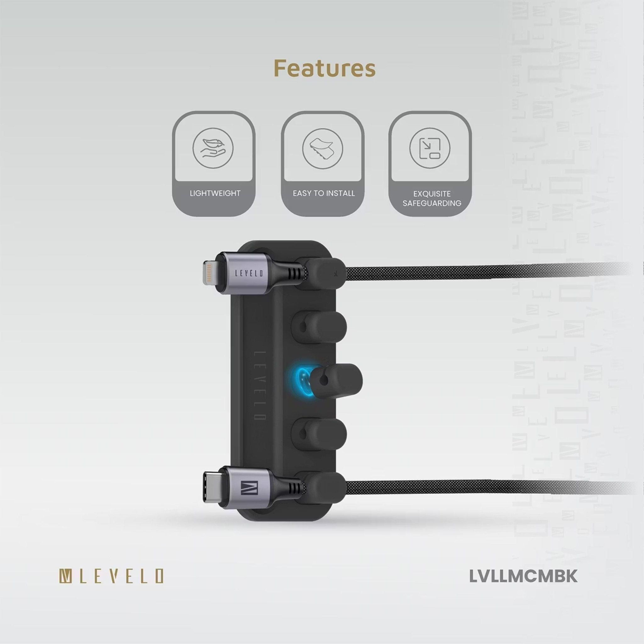 Levelo Livia Magnetic Cable Management