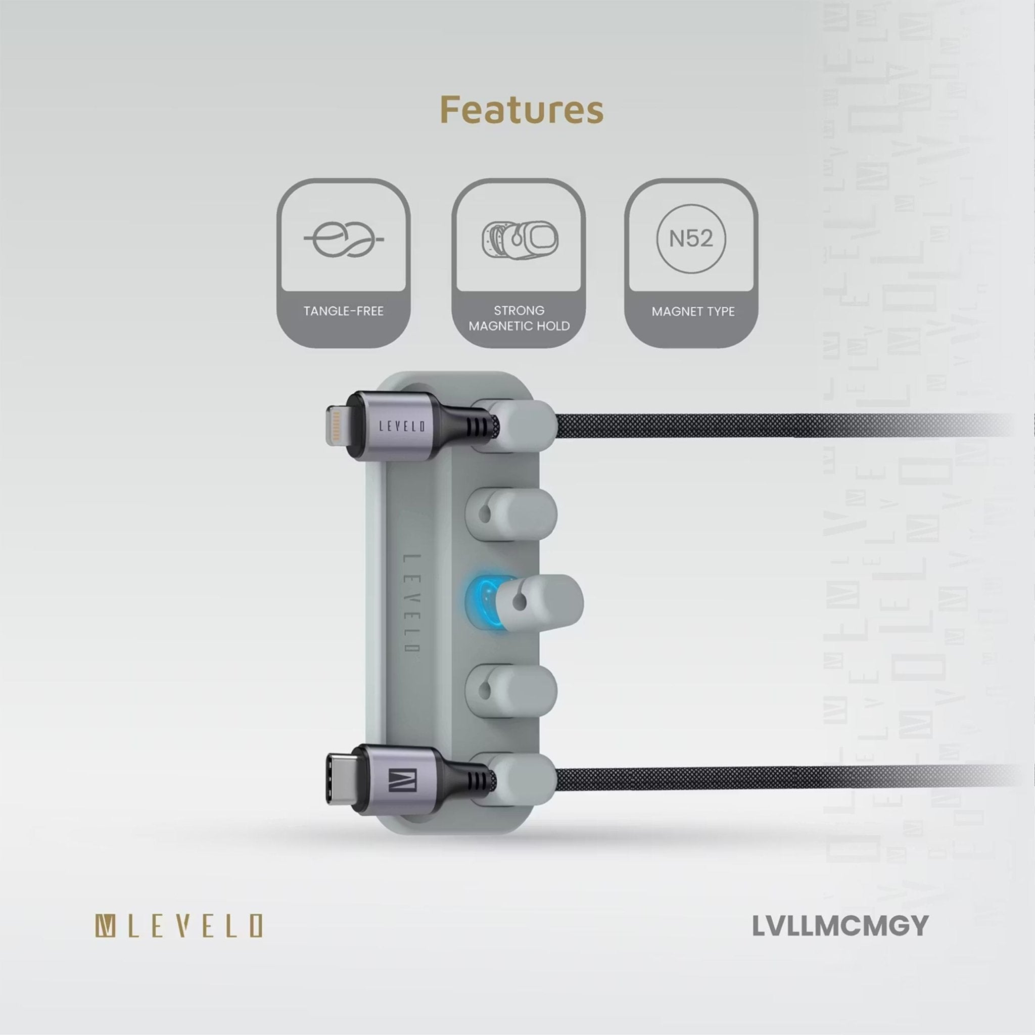 Levelo Livia Magnetic Cable Management