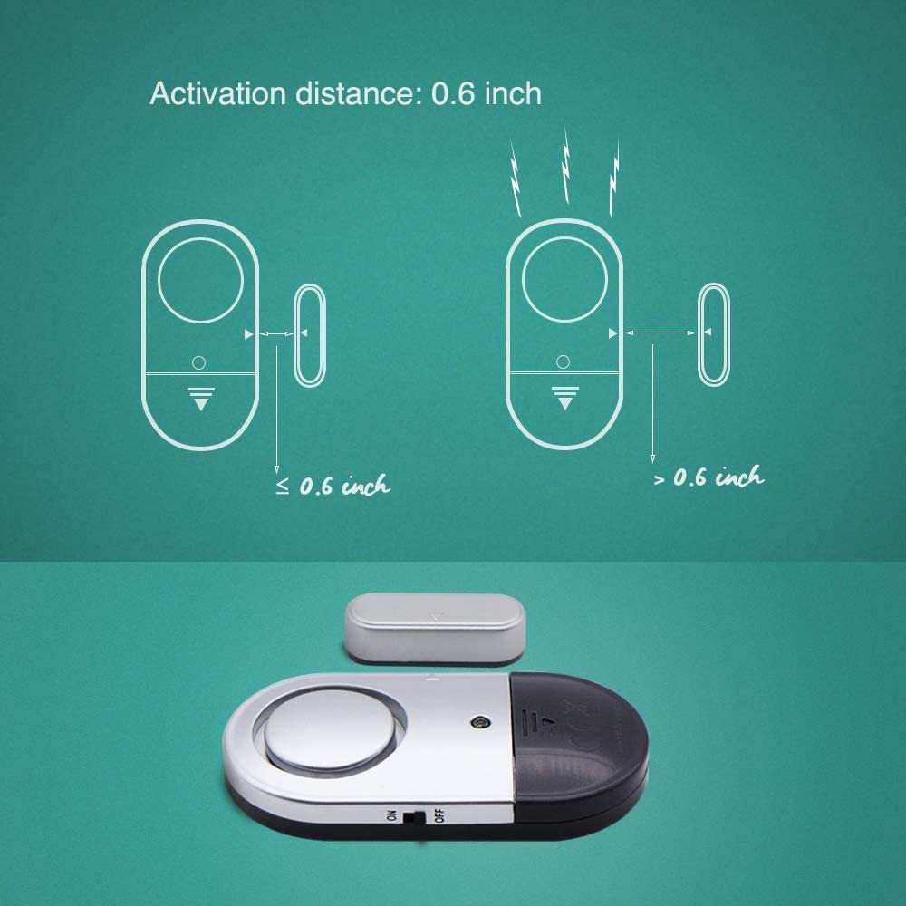 Loud Door and Window Open Alarm Sensor